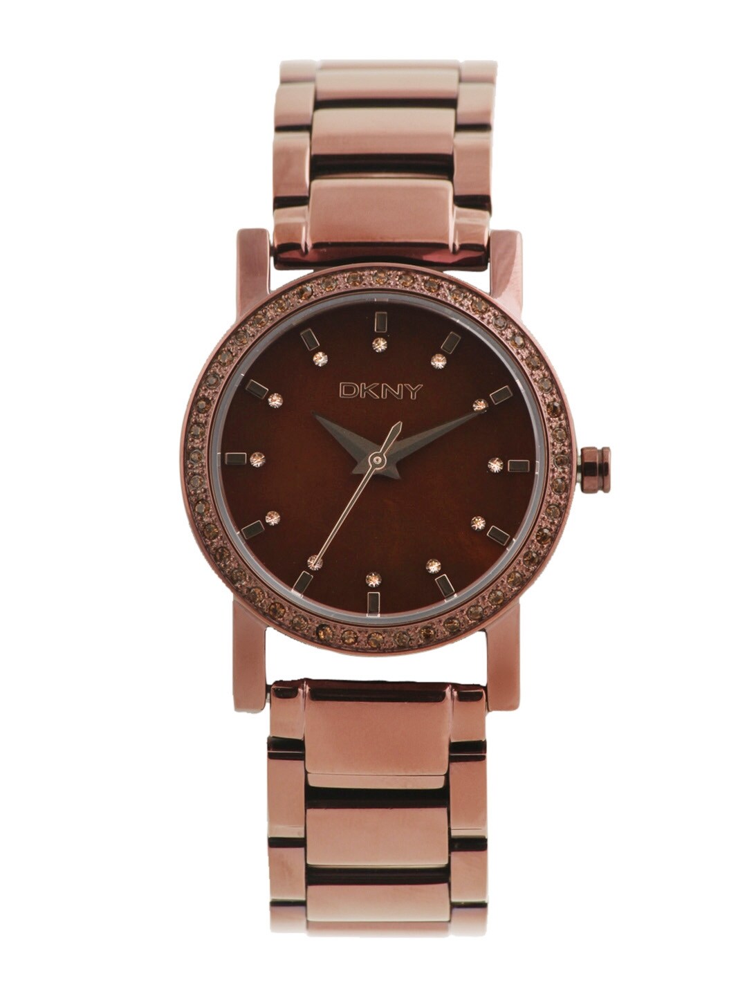 DKNY Women Copper-Toned Dial Watch NY8467