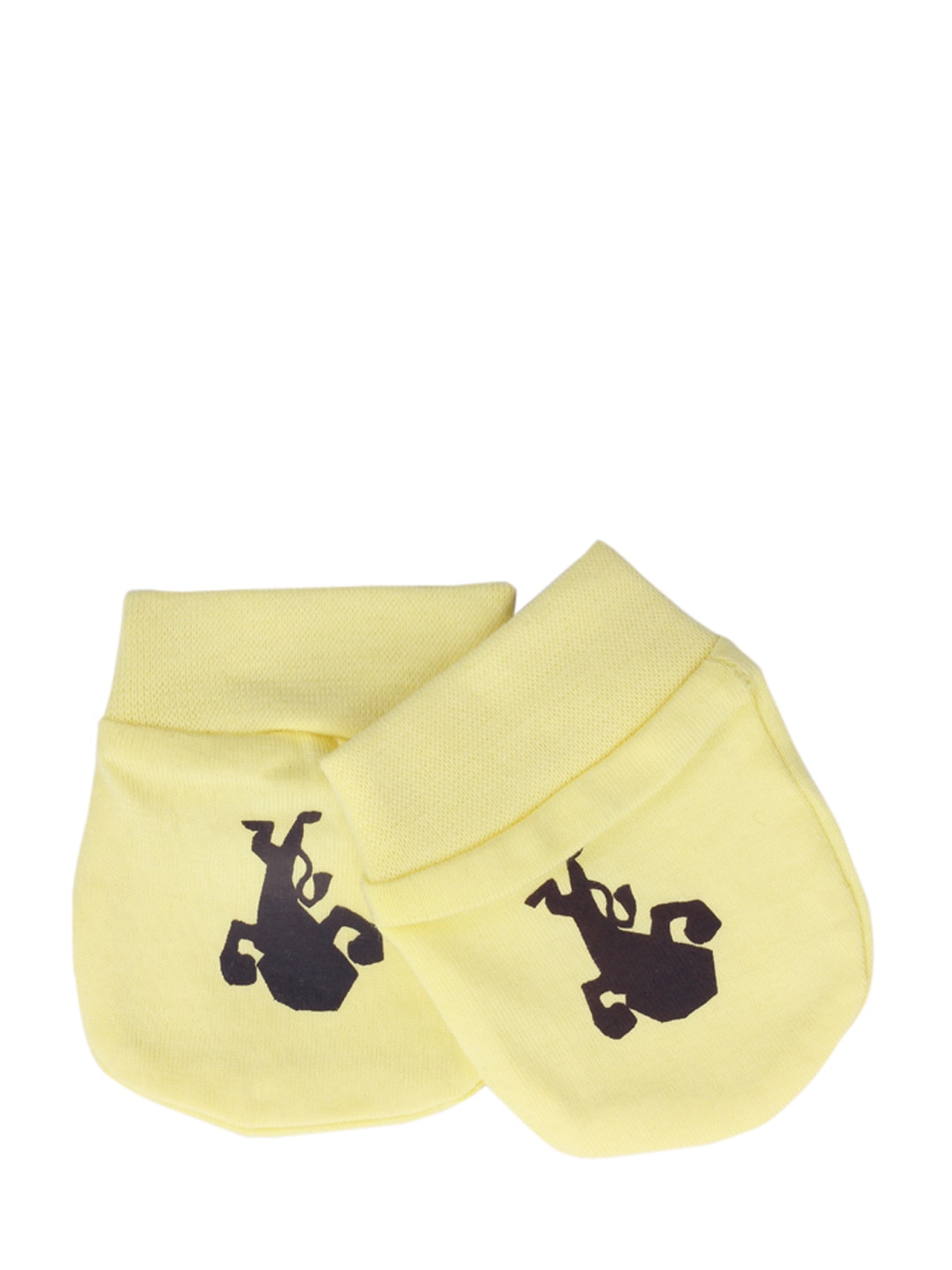 Madagascar 3 Infant Boys Yellow Mittens