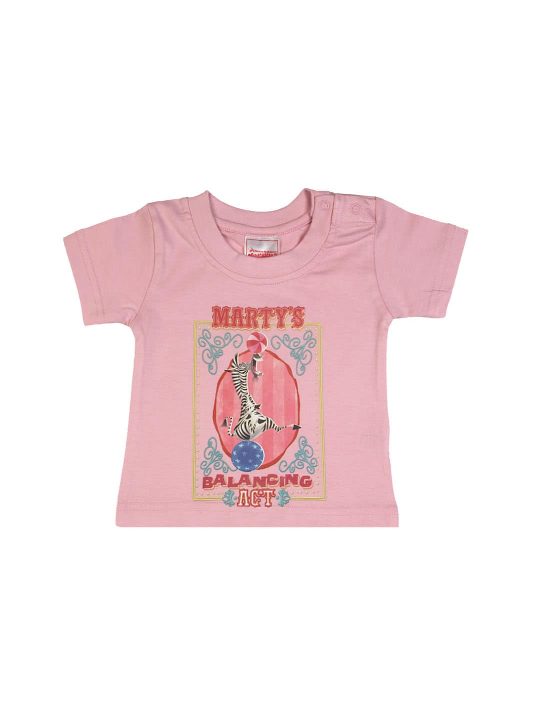 Madagascar3 Infant Girls Pink  T-Shirt