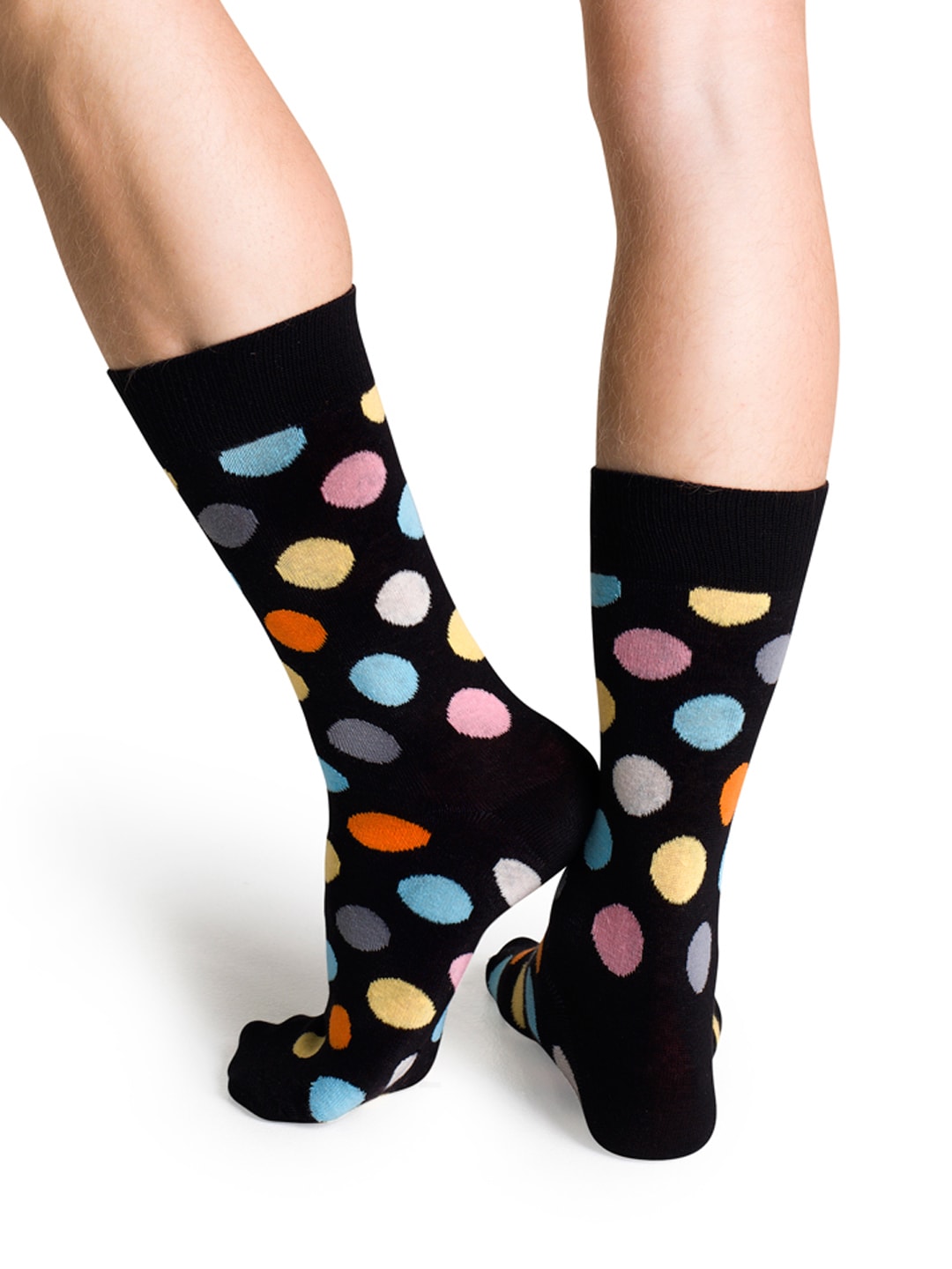 Happy Socks Unisex Black Socks