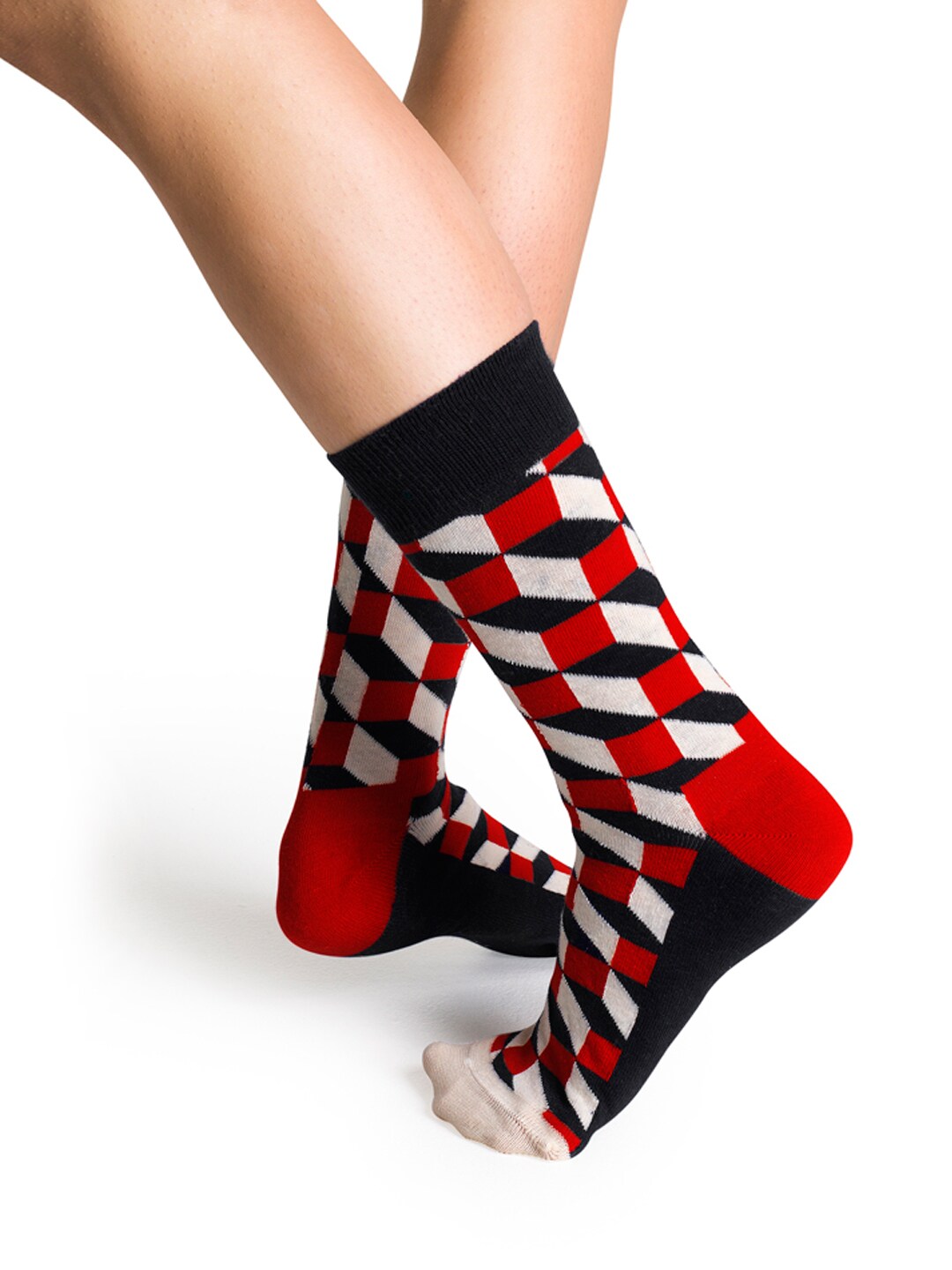 Happy Socks Unisex Red Socks