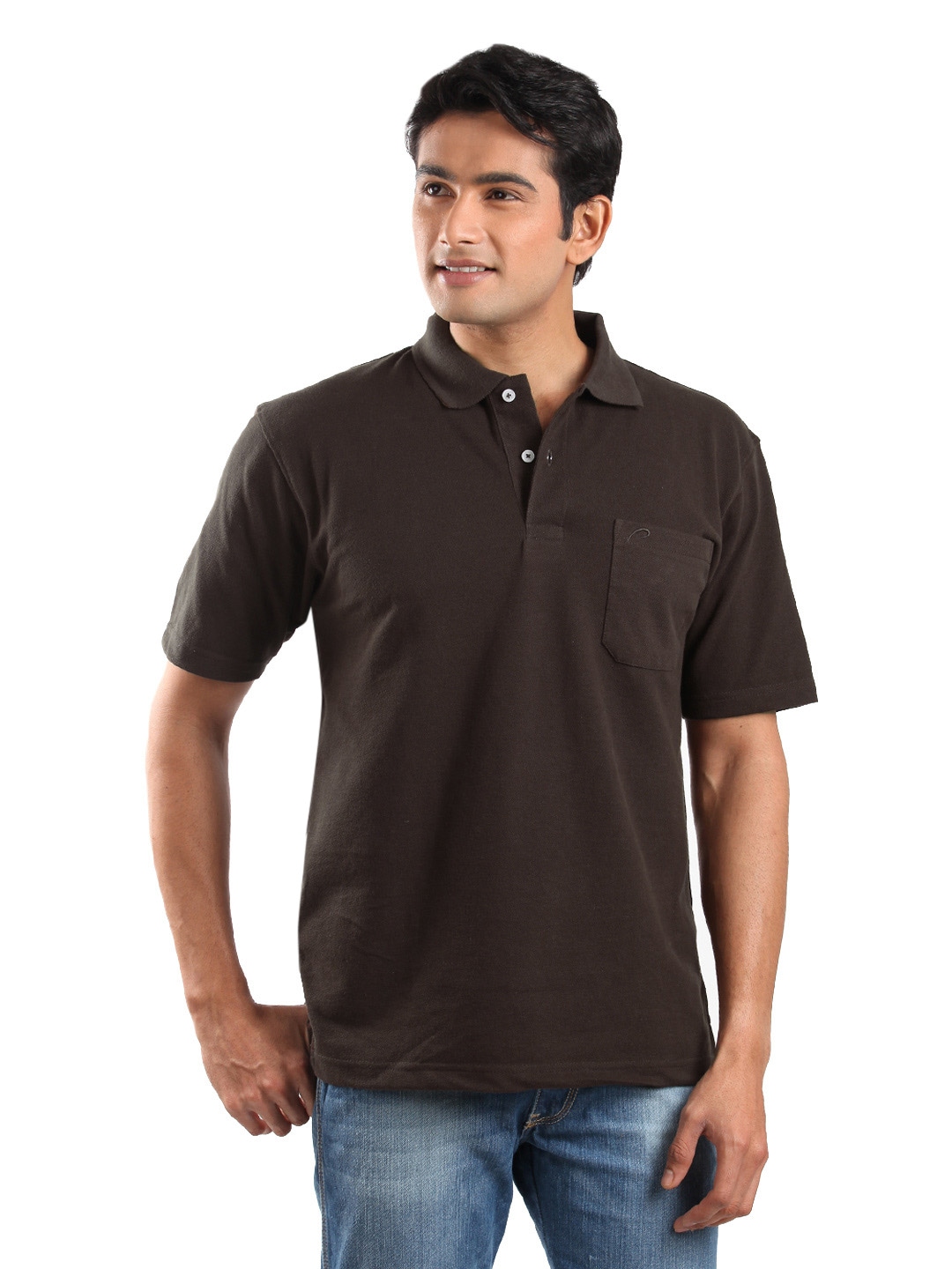 Proline Brown Polo T-Shirt