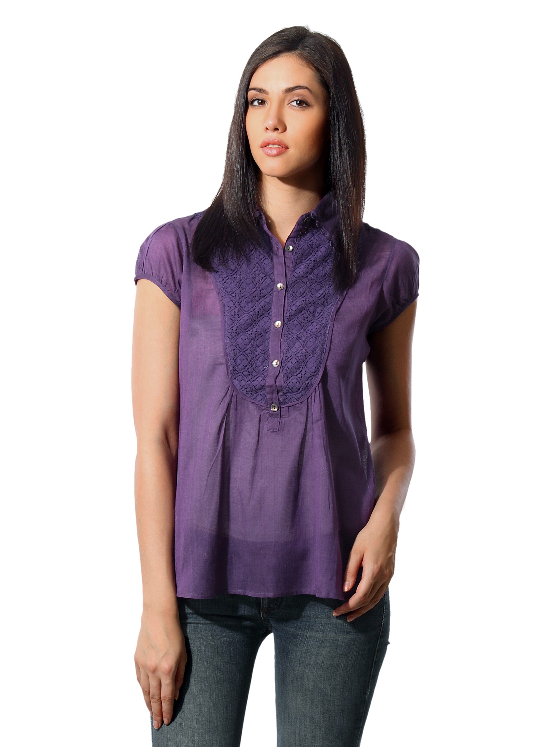 Mineral Women Purple Top