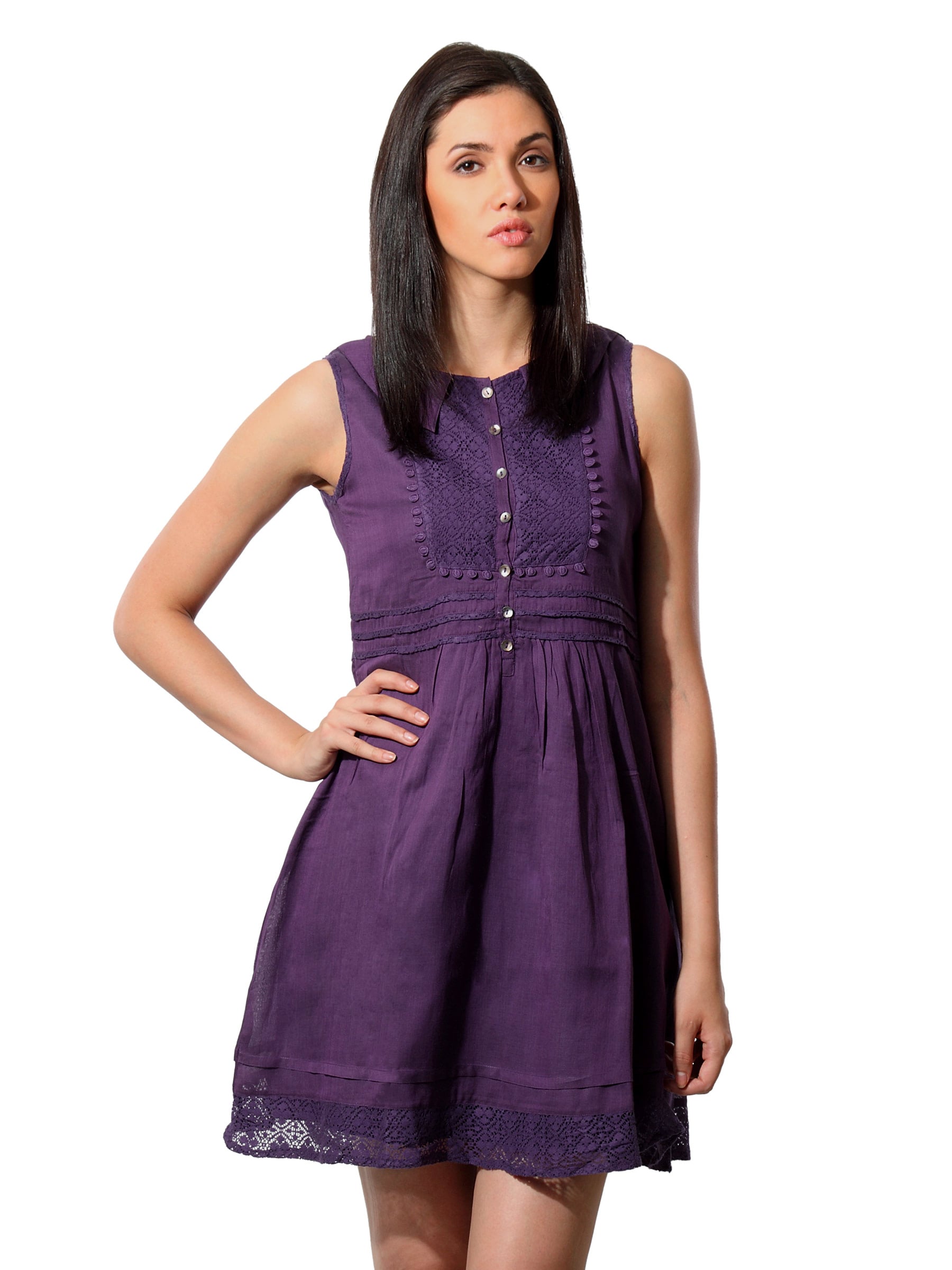 Mineral Women Purple Dress