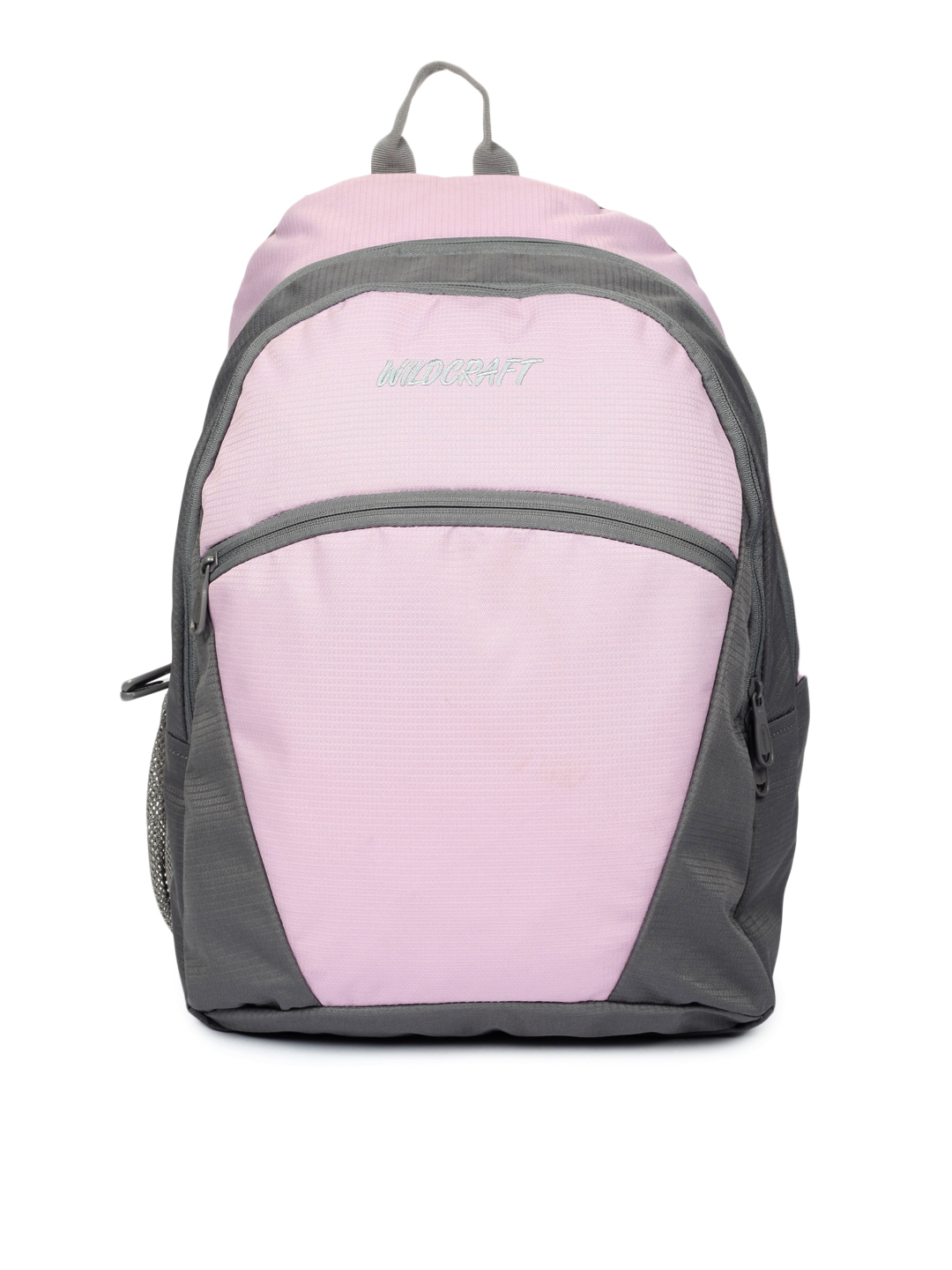 Wildcraft Unisex Pink & Grey Backpack