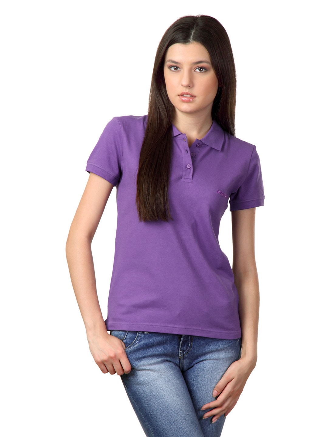 Wildcraft Women Purple T-shirt