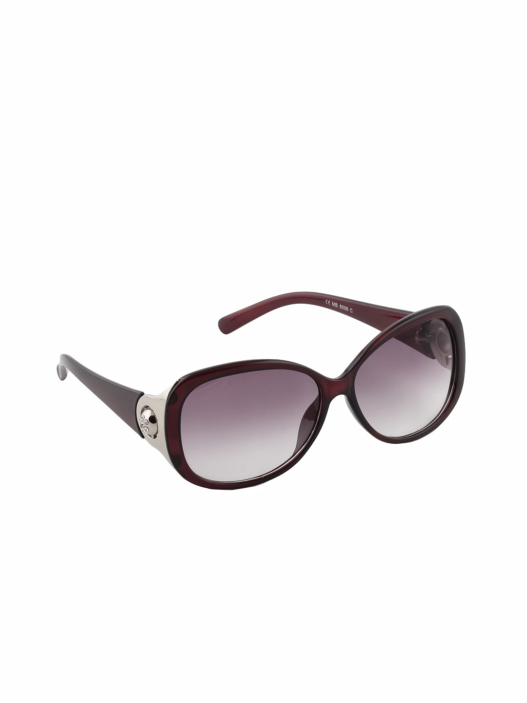 Miami Blues Women Brownish Grey Sunglasses