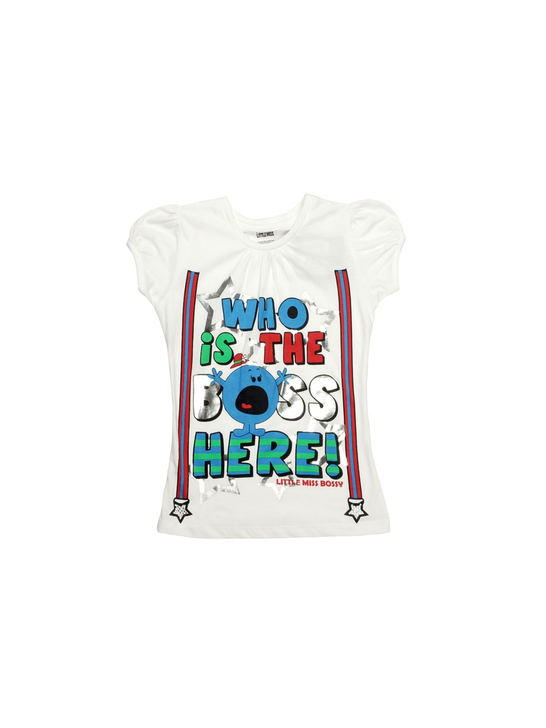 Mr. Men Little Miss Girls White Top