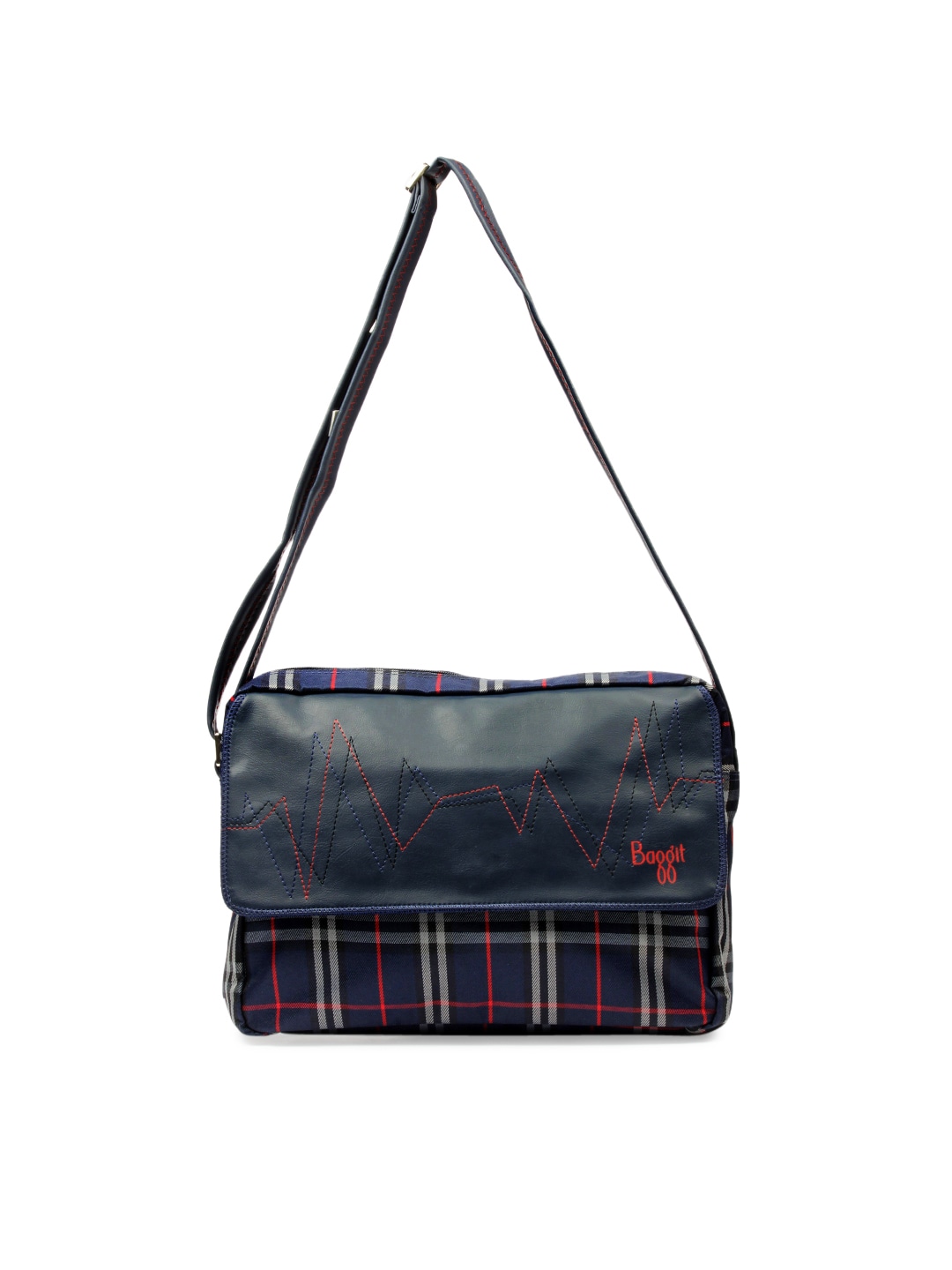 Baggit Women Navy Blue Handbag