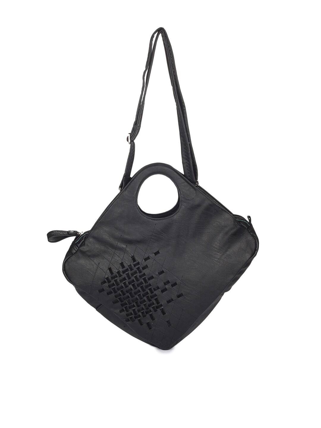 Baggit Women Black Carromboard Bristo Bag