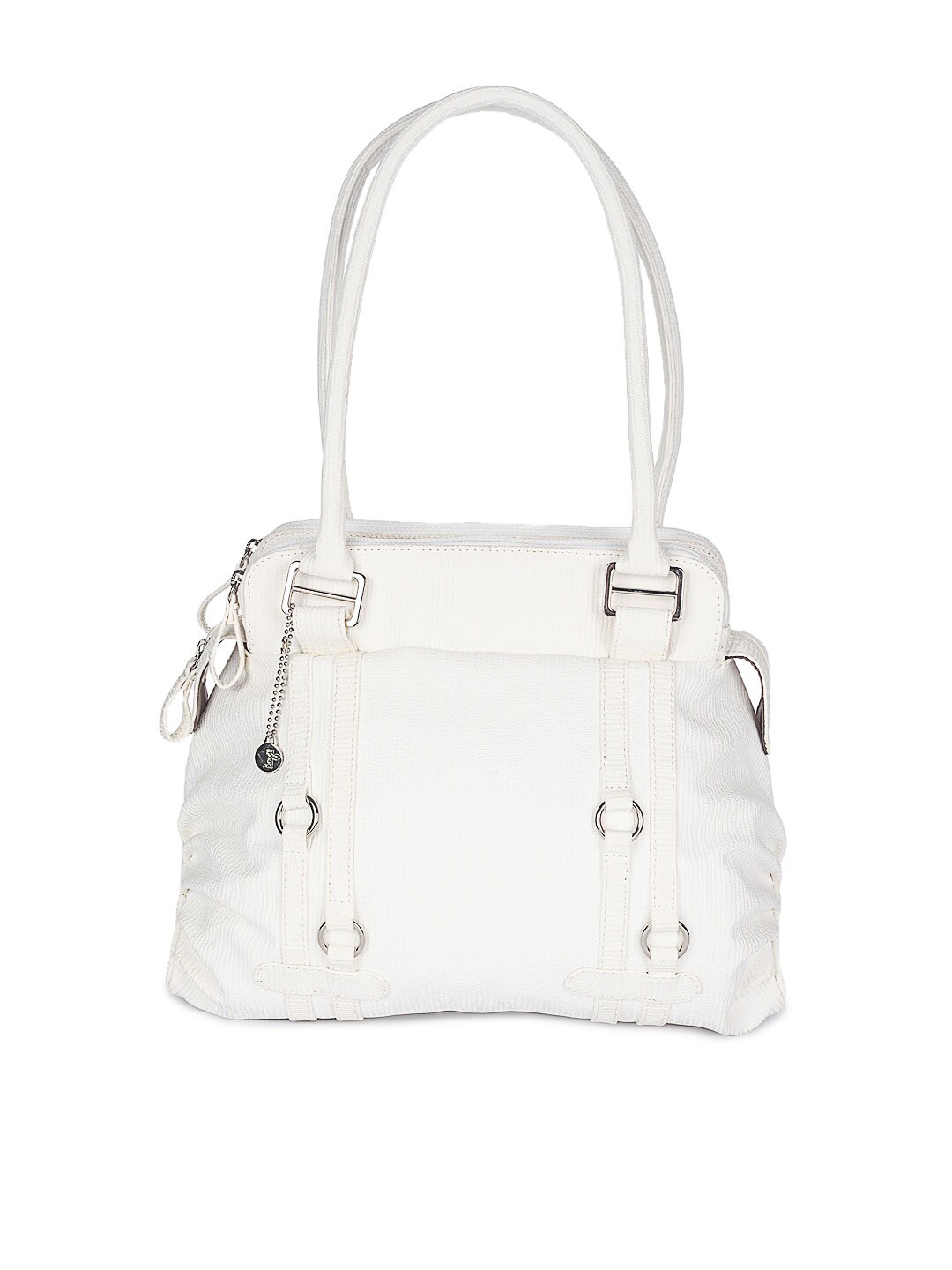 Baggit Women White Hippo Fakir Handbag