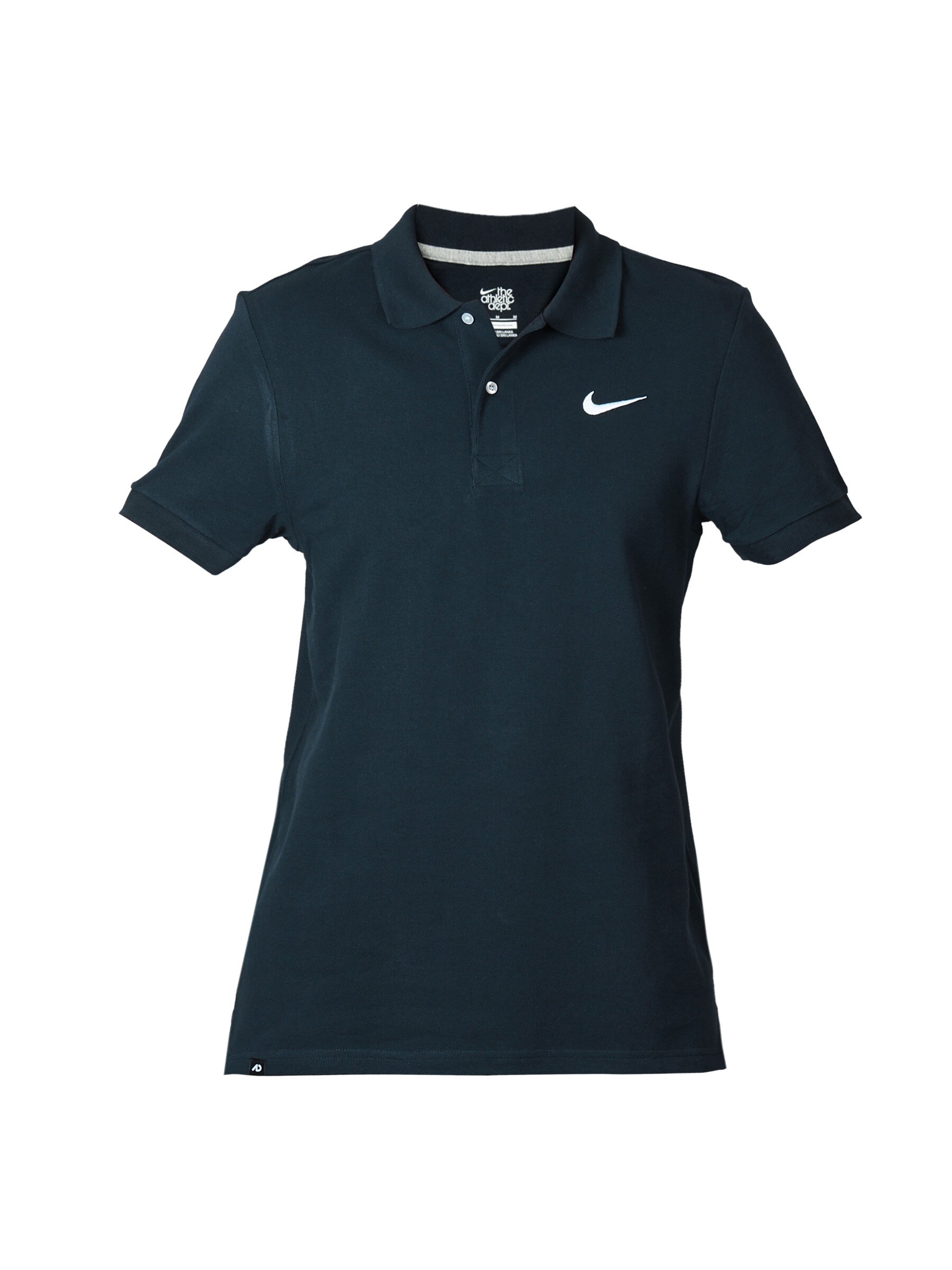 Nike Men Polo Navy Blue T-shirt
