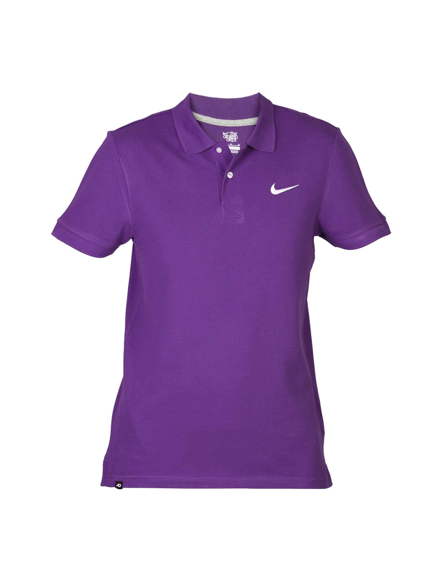 Nike Men Polo Club Purple T-shirt