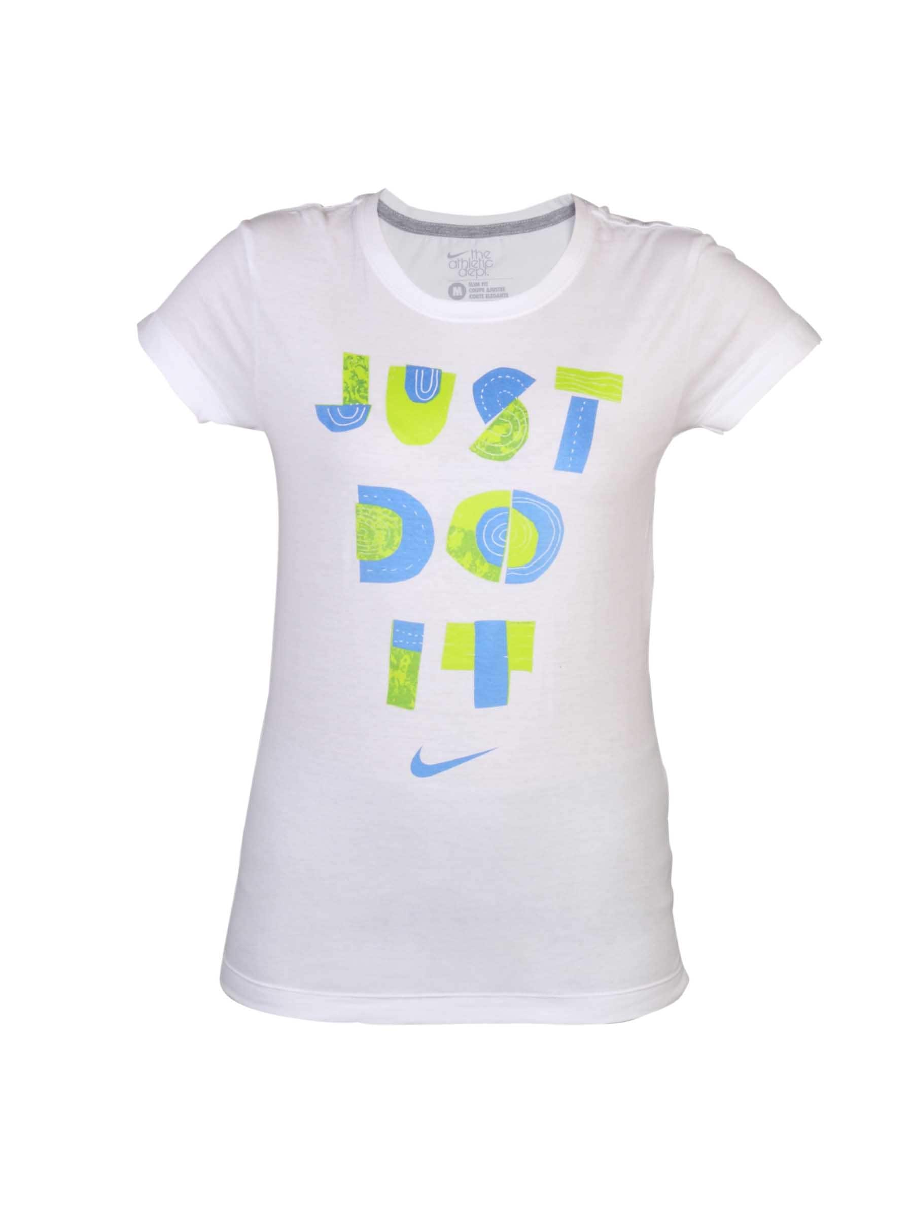 Nike Women White Jdi T-Shirt