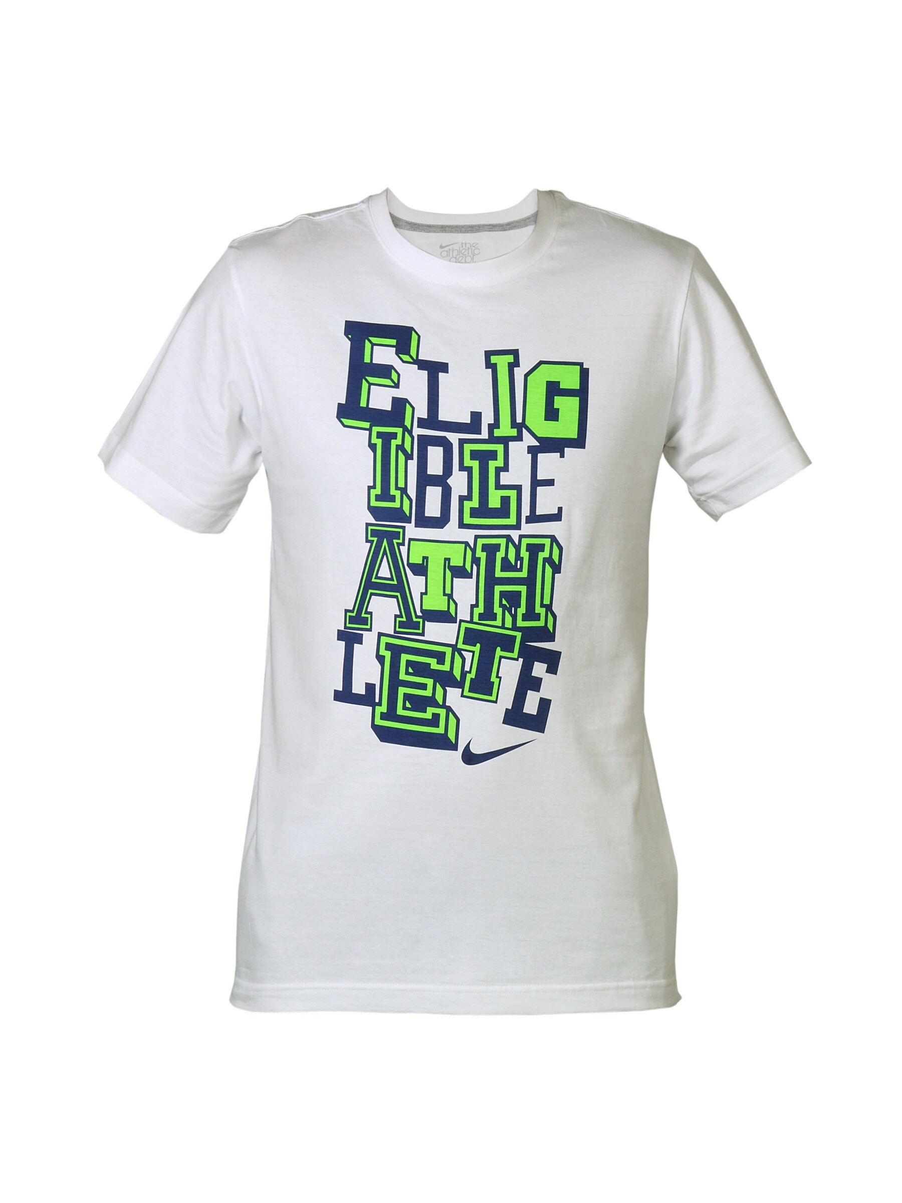 Nike Men White Eligible T-shirt