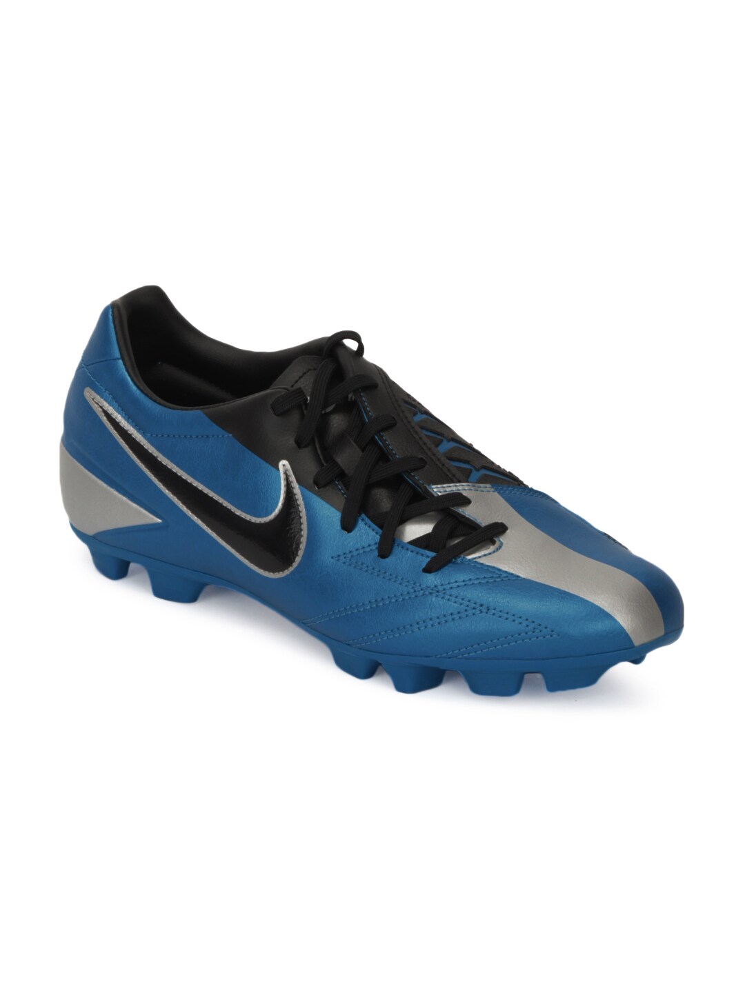 Nike Men T90 Shoot IV Hg-B Blue Sports Shoes