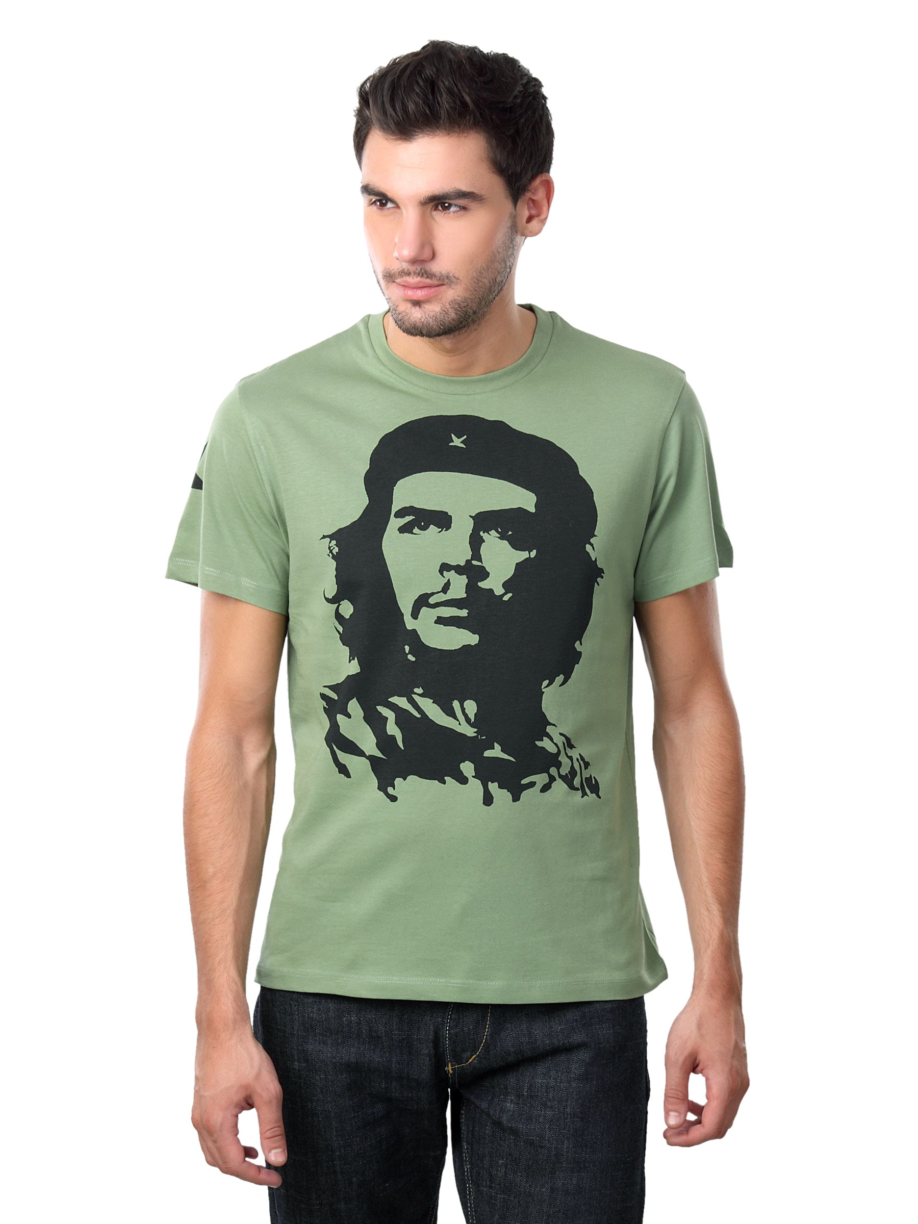 Che Guevara Men Green T-shirt