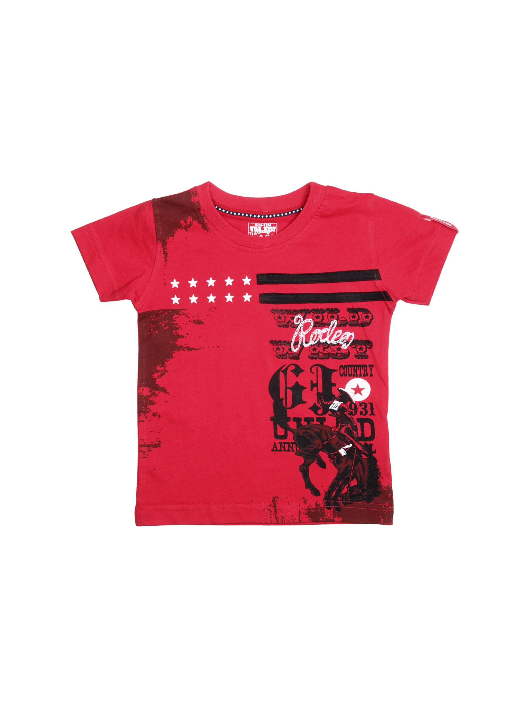 Gini and Jony Boys Rodeo Red T-shirt