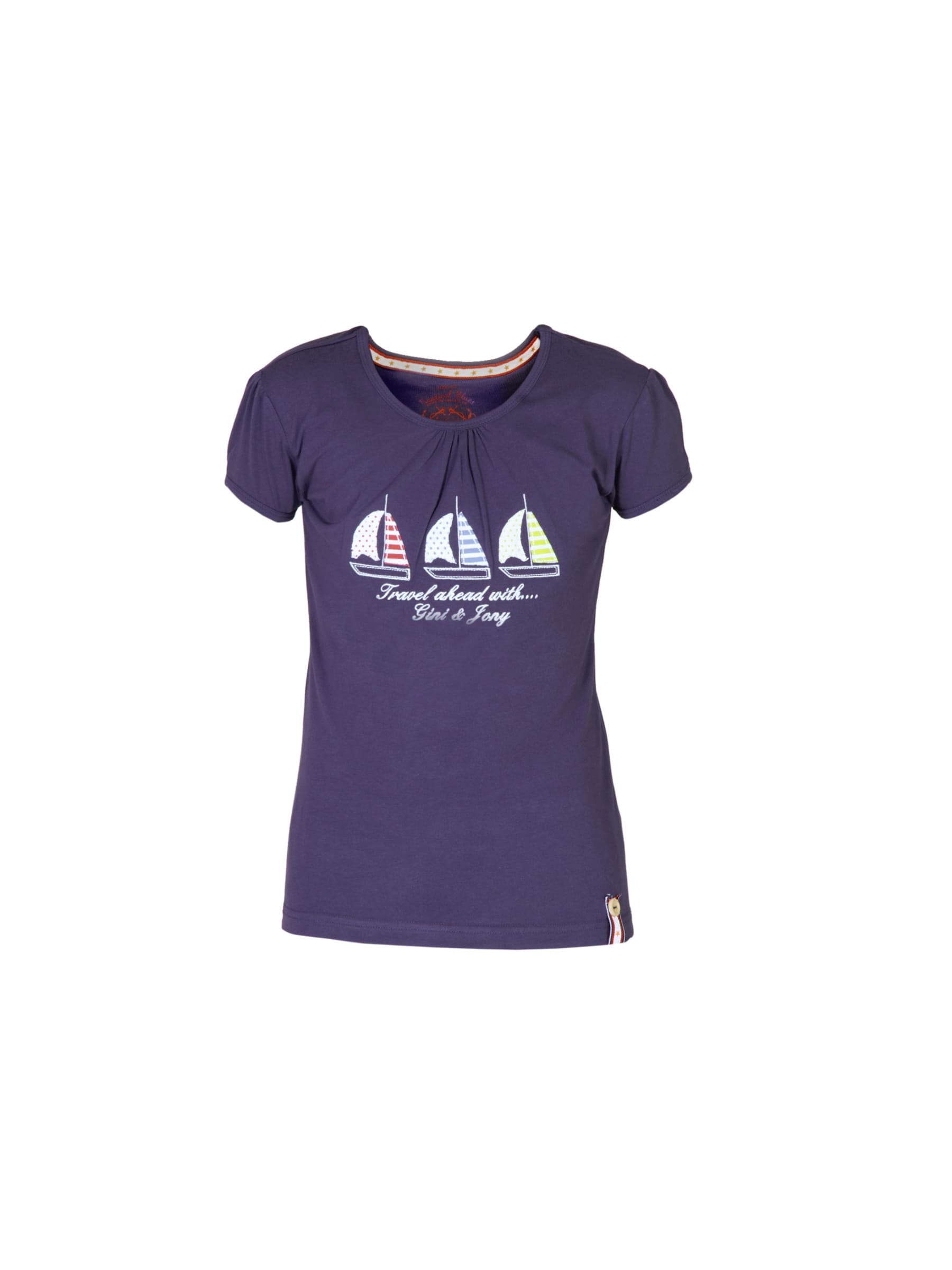 Gini and Jony Girls Nautical Blues Navy Blue Top