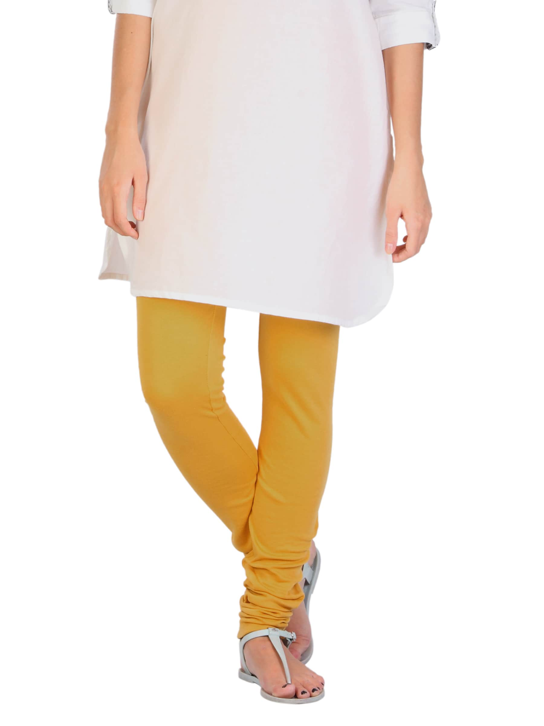 Aneri Women Yellow Leggings