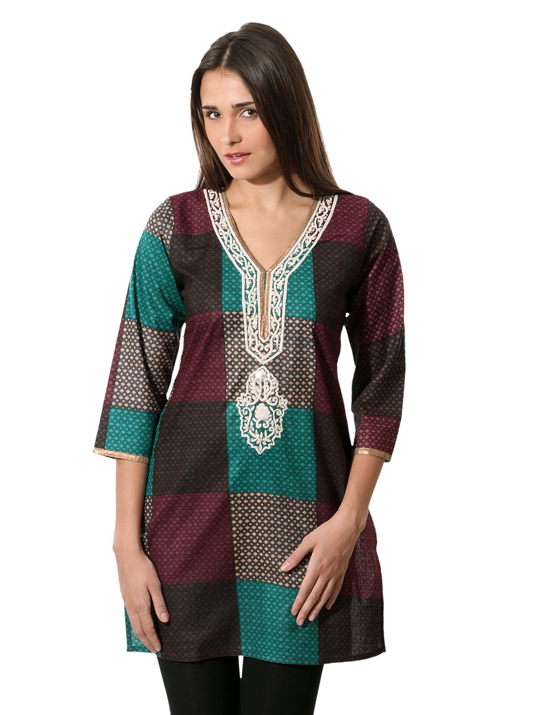 Aneri Women Multi Coloured Kurta