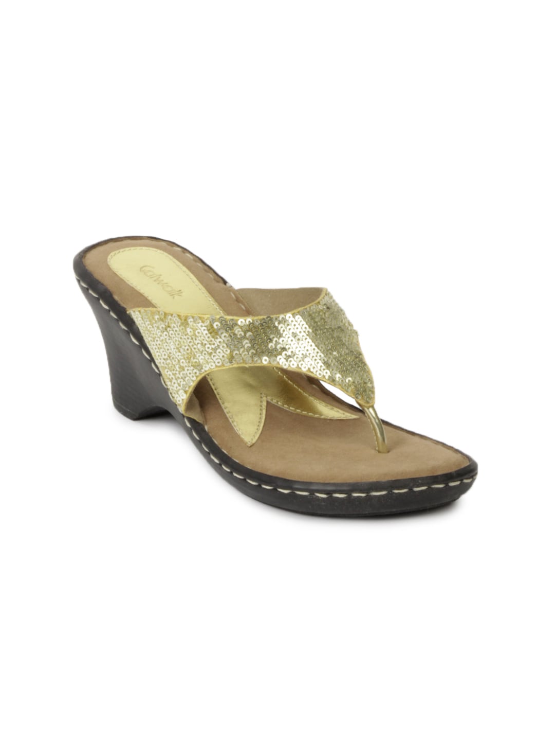 Catwalk Women Gold Heels