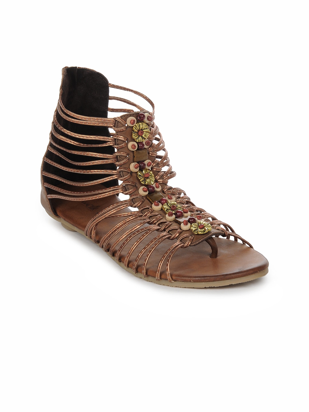 Catwalk Women Bronze Flats