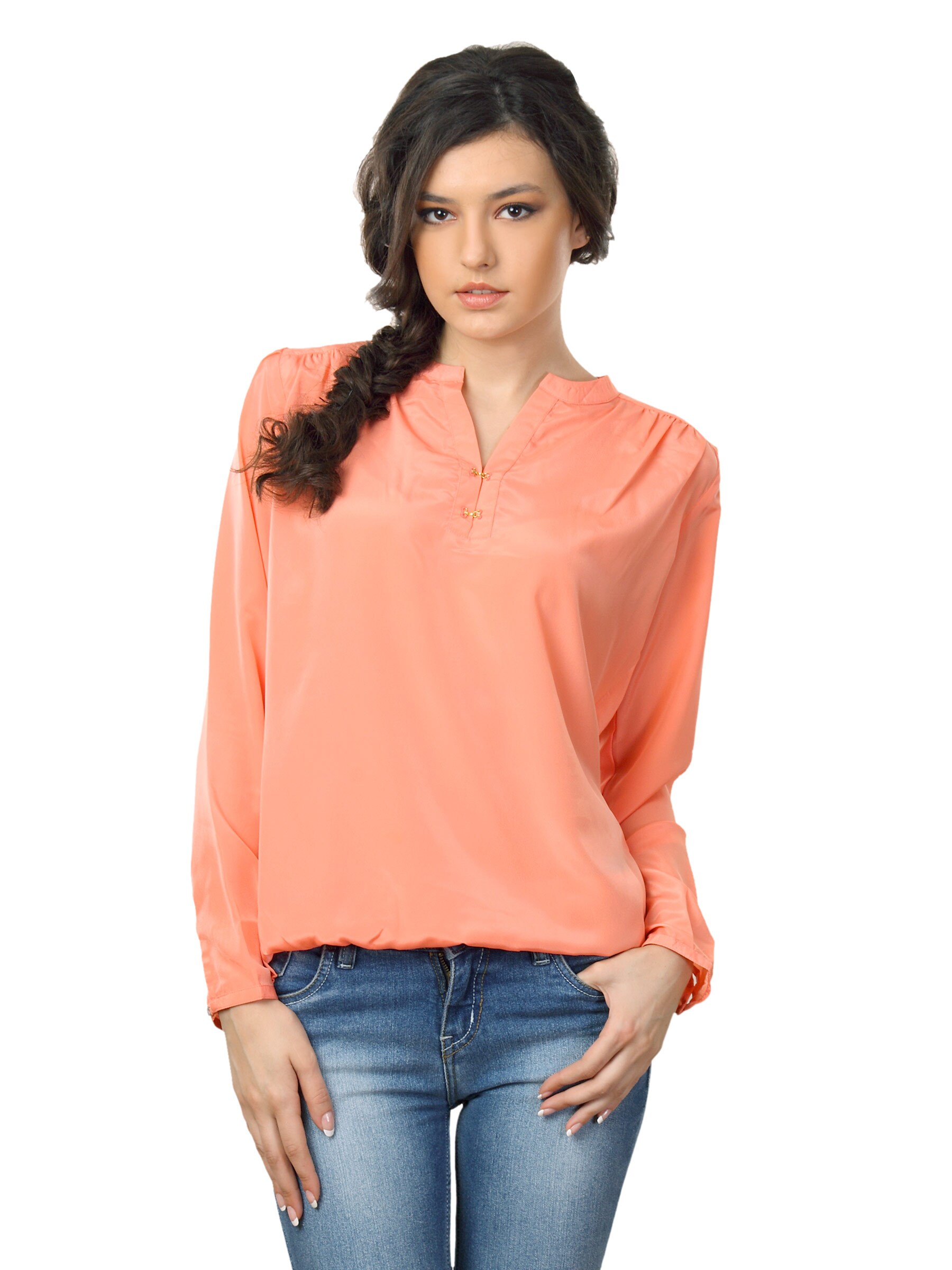 Femella Women Peach Top