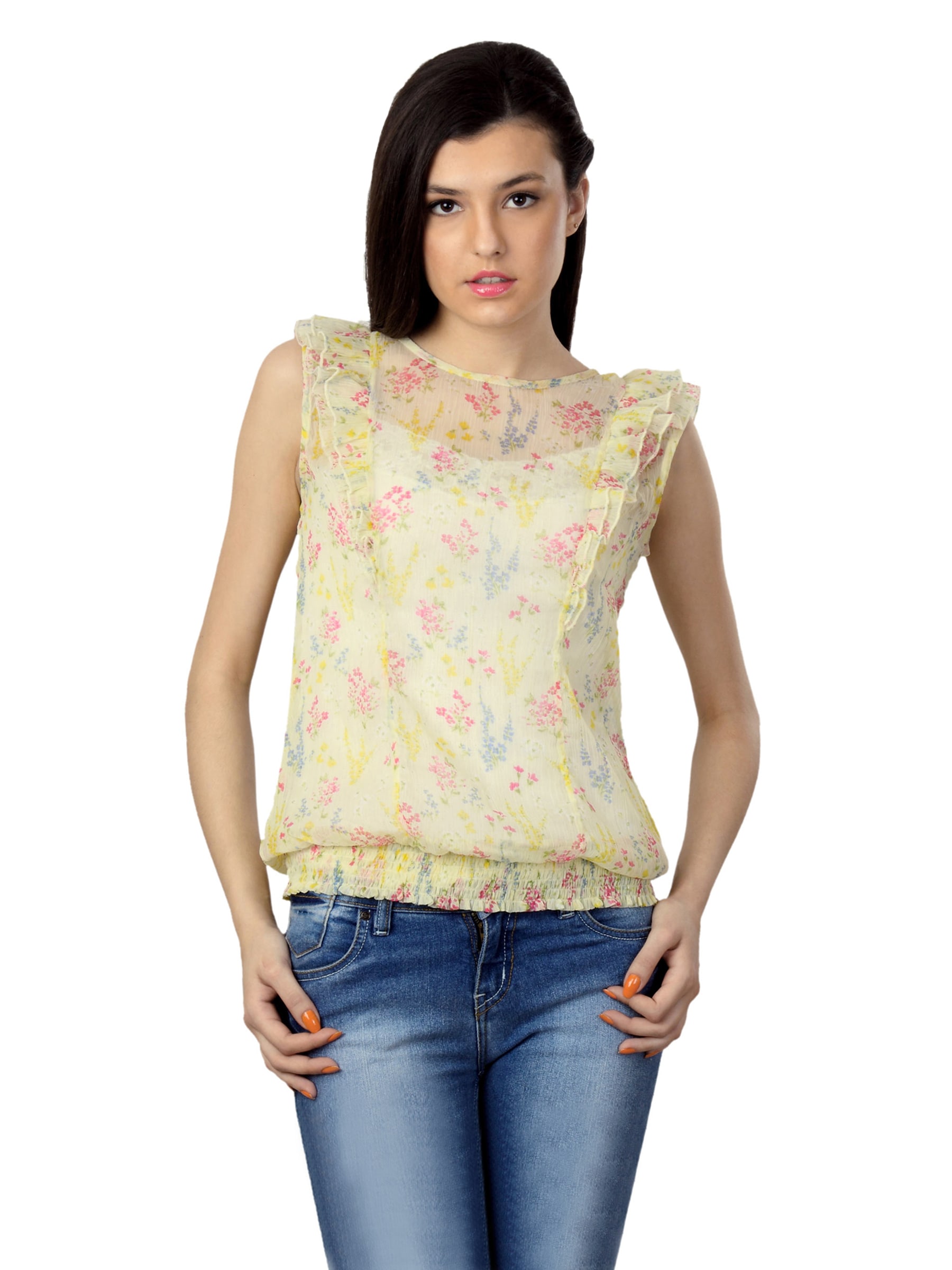 Femella Women Yellow Top