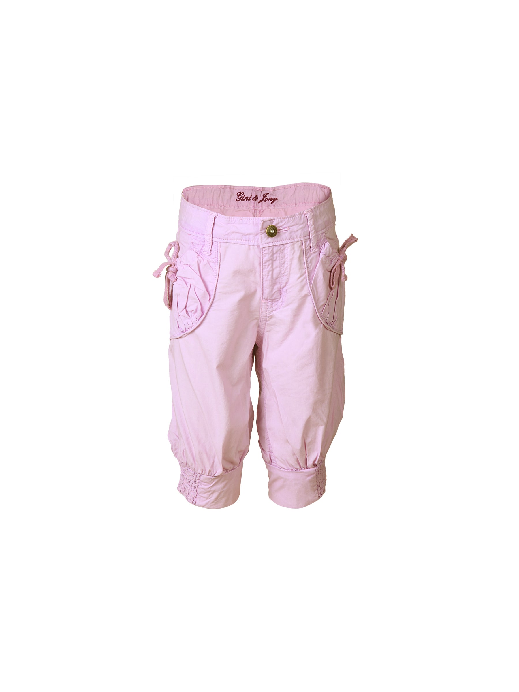 Gini & Jony Girls Pink Pedal Pusher