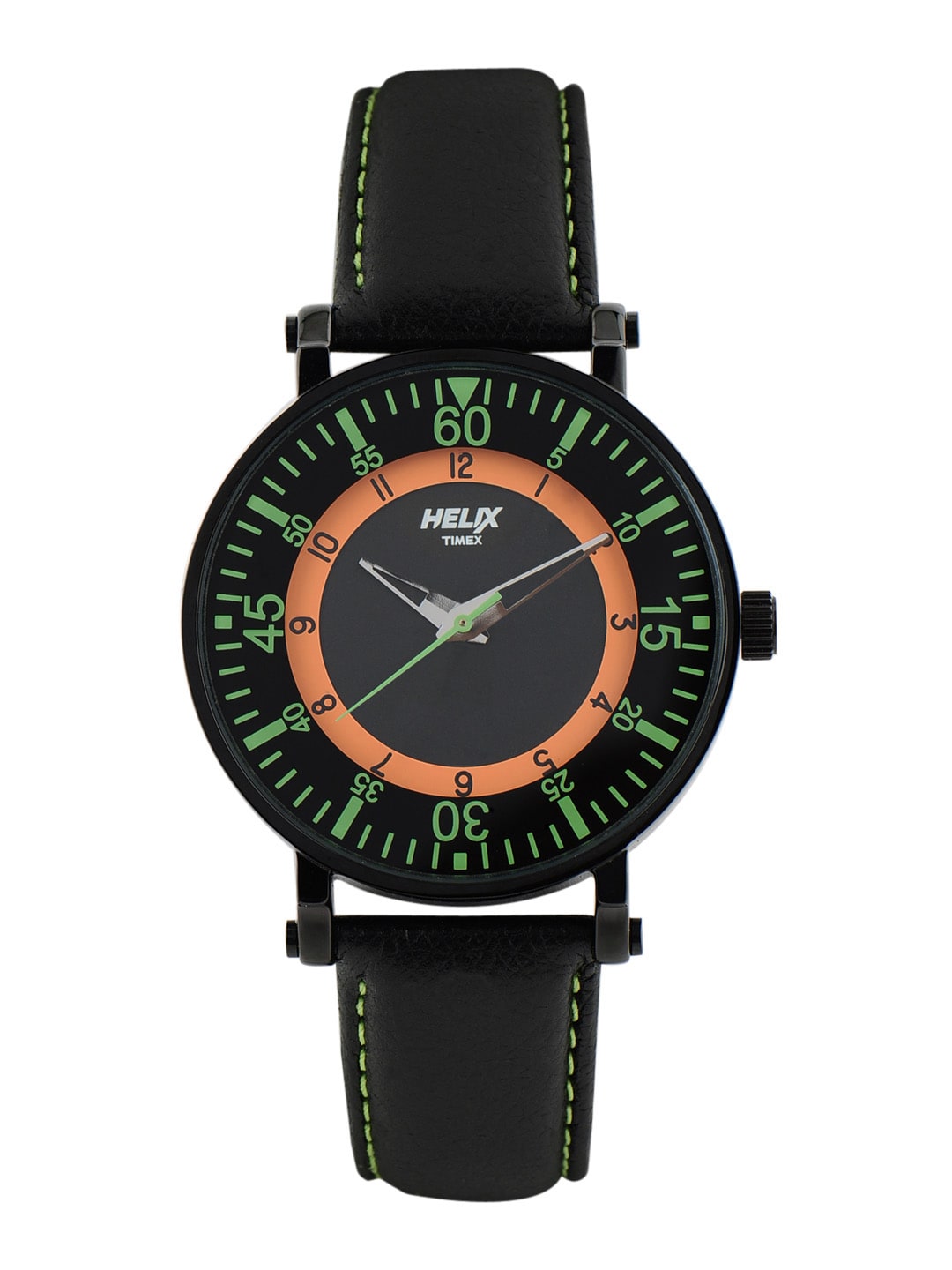 Timex Men Helix-Pop Black Dial Watch