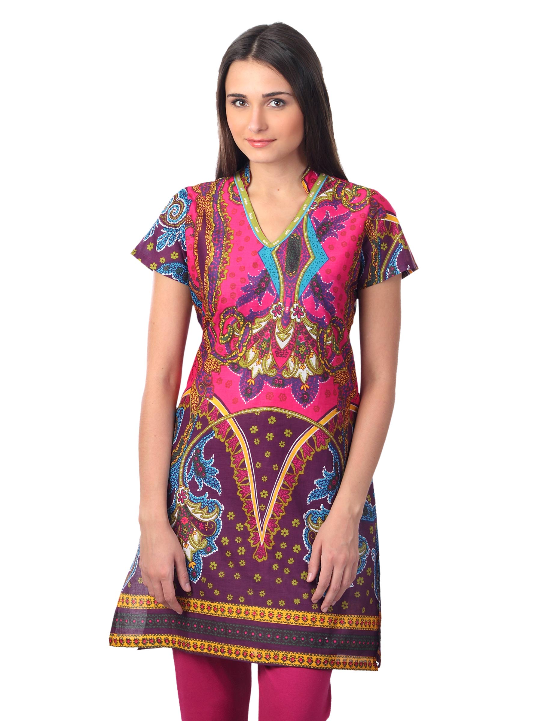 Diva Women Multi Coloured Kurta