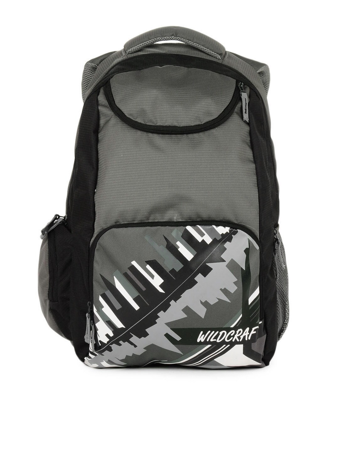 Wildcraft Unisex Grey Printed Laptop Backpack