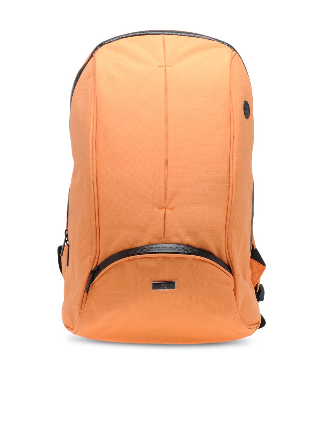 Peter England Unisex Orange Backpack