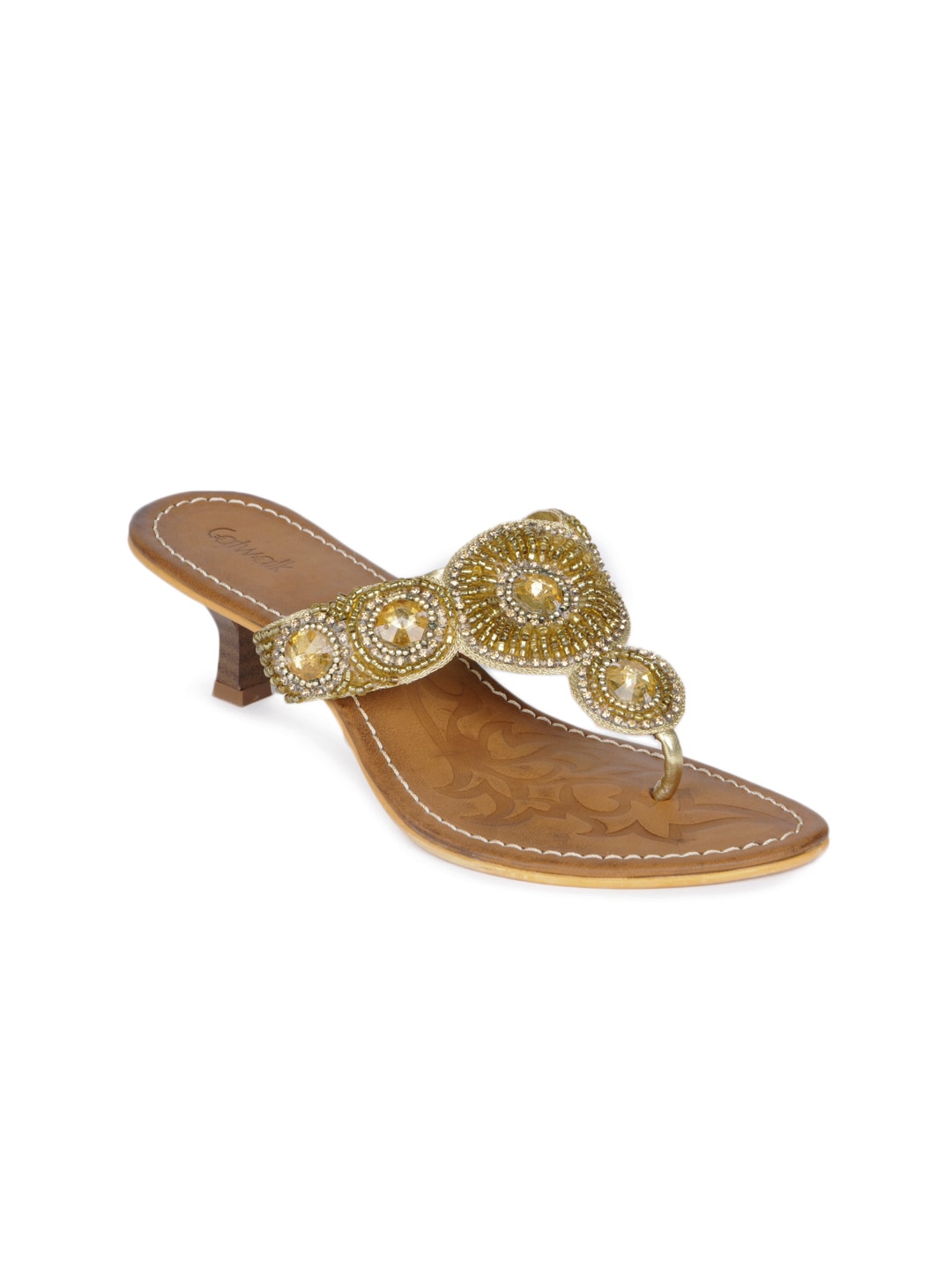 Catwalk Women Gold Heels