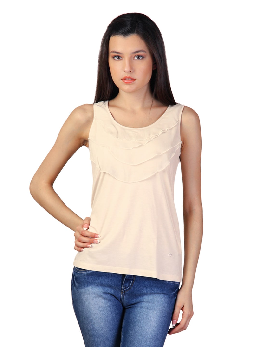 Arrow Woman Beige Top