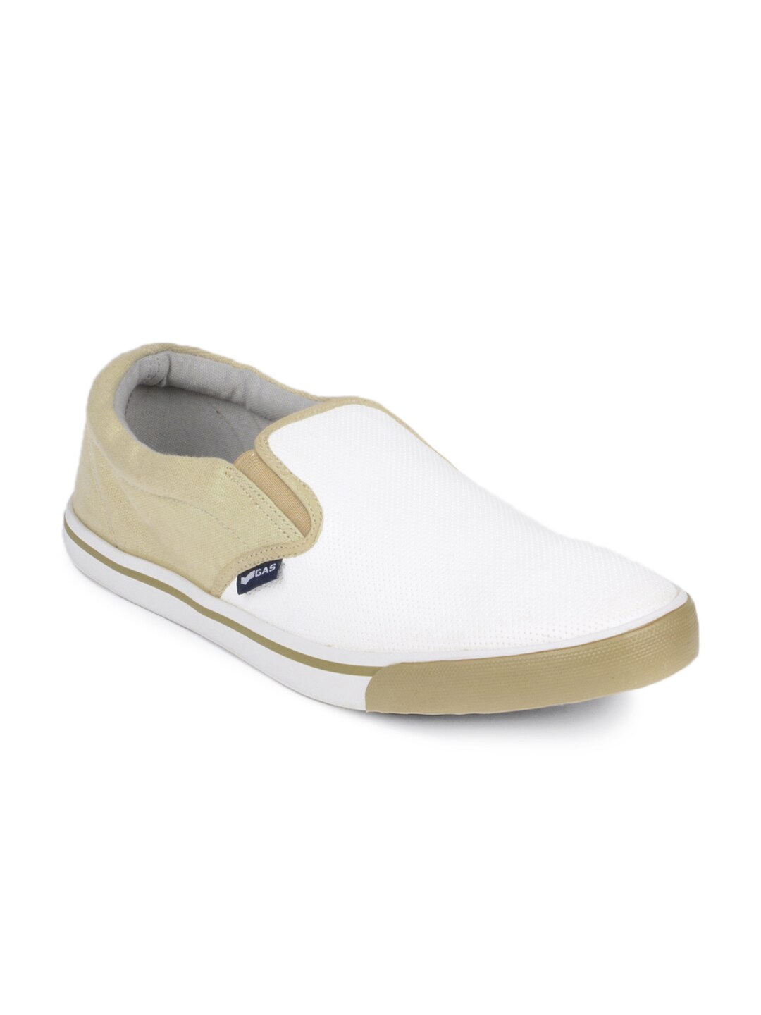 GAS Men White Casual Shoes