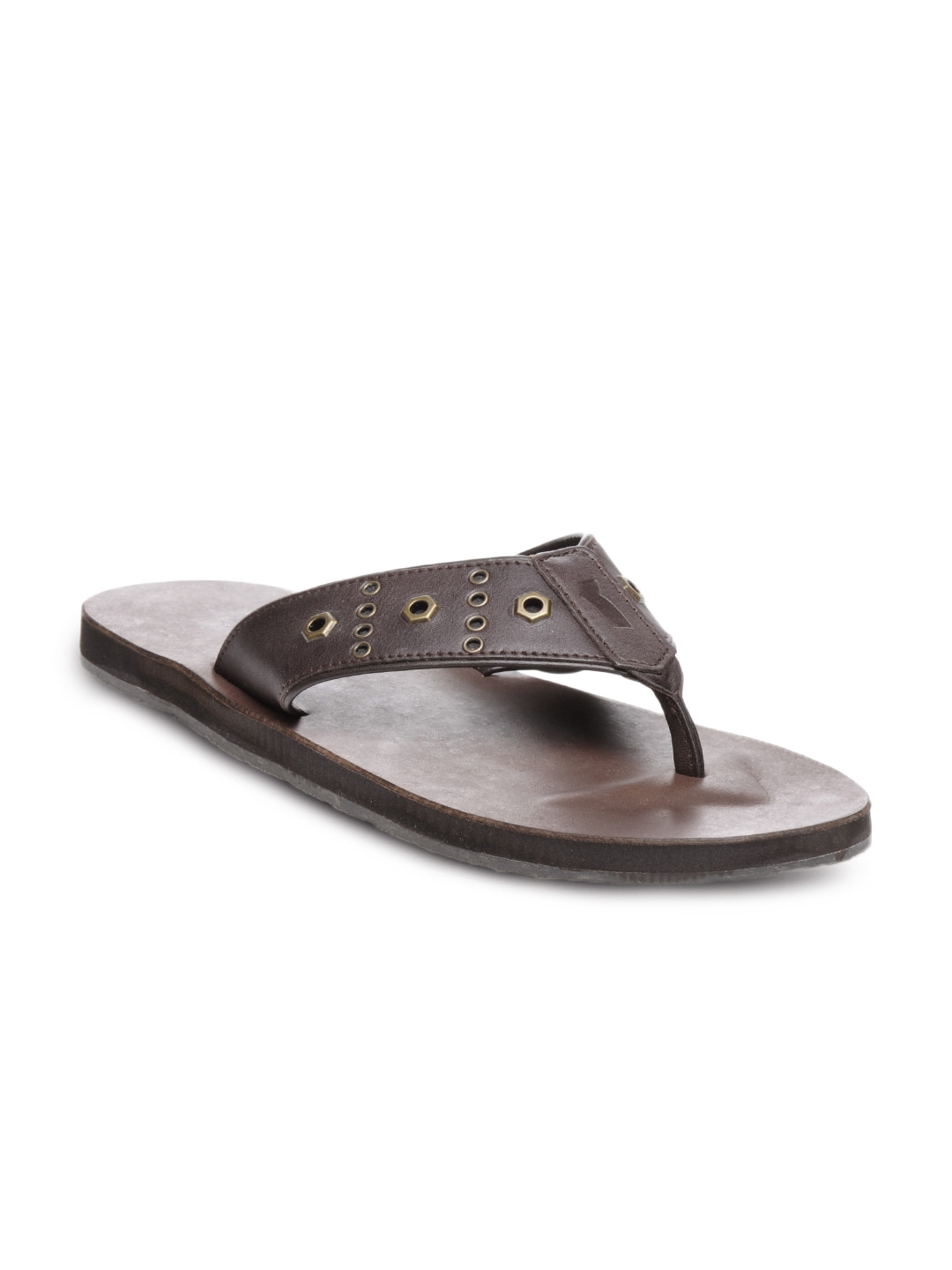 GAS Men Brown Madly Sandals