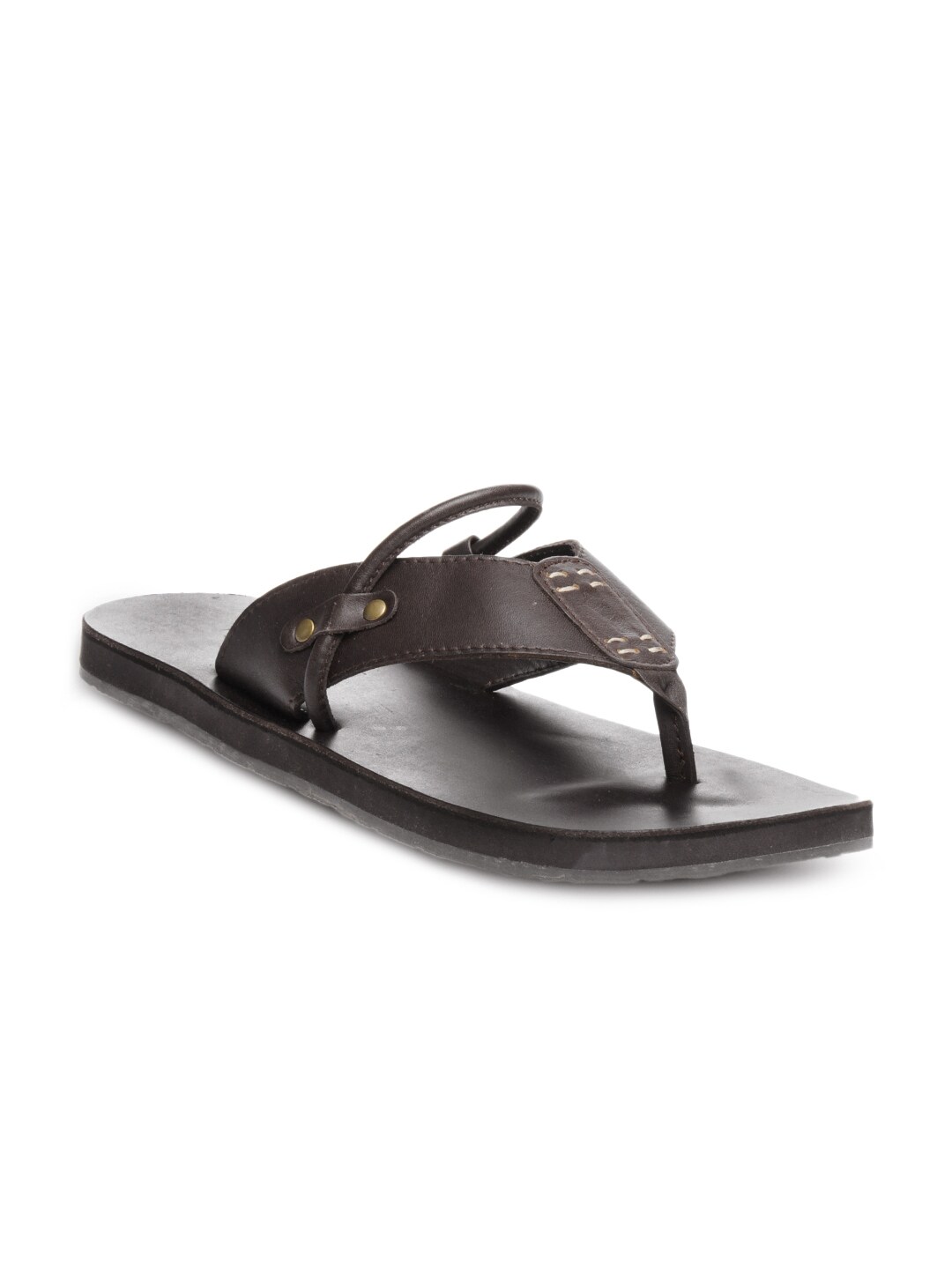 GAS Men Brown Truly Sandals