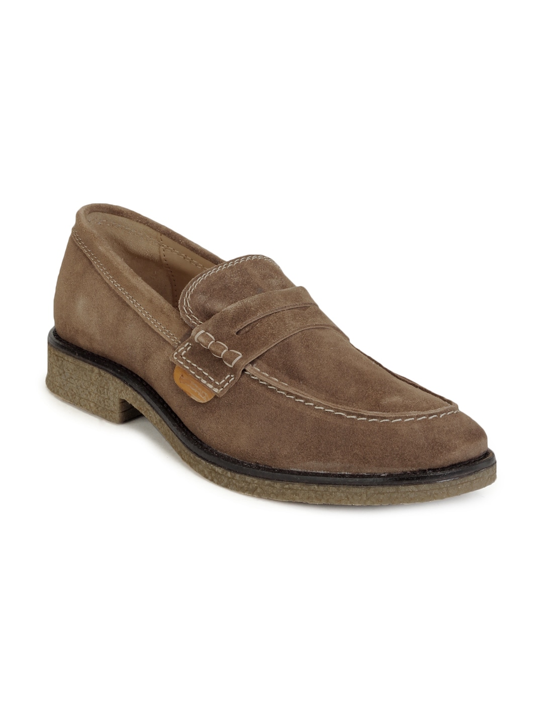 Gas Men Brown Swansea Shoes