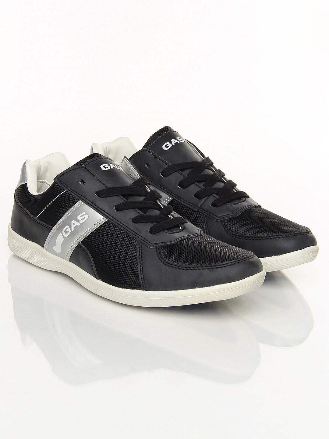 GAS Men Black Casual Shoes