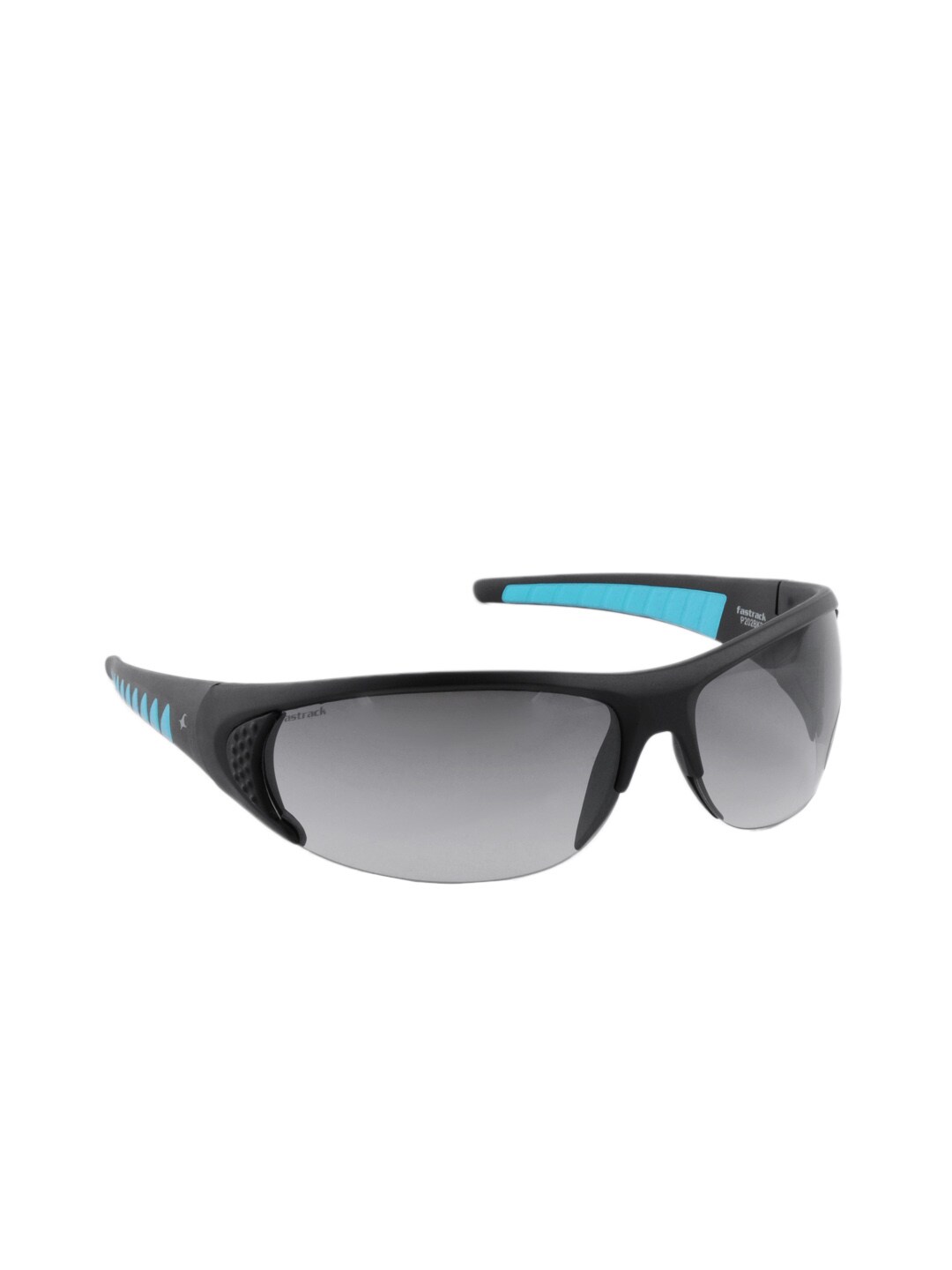 Fastrack Men Black UV Protected Sporty Sunglasses