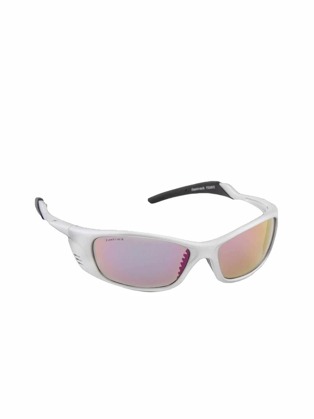 Fastrack Men Revo Coated Sporty Wrap Sunglasses