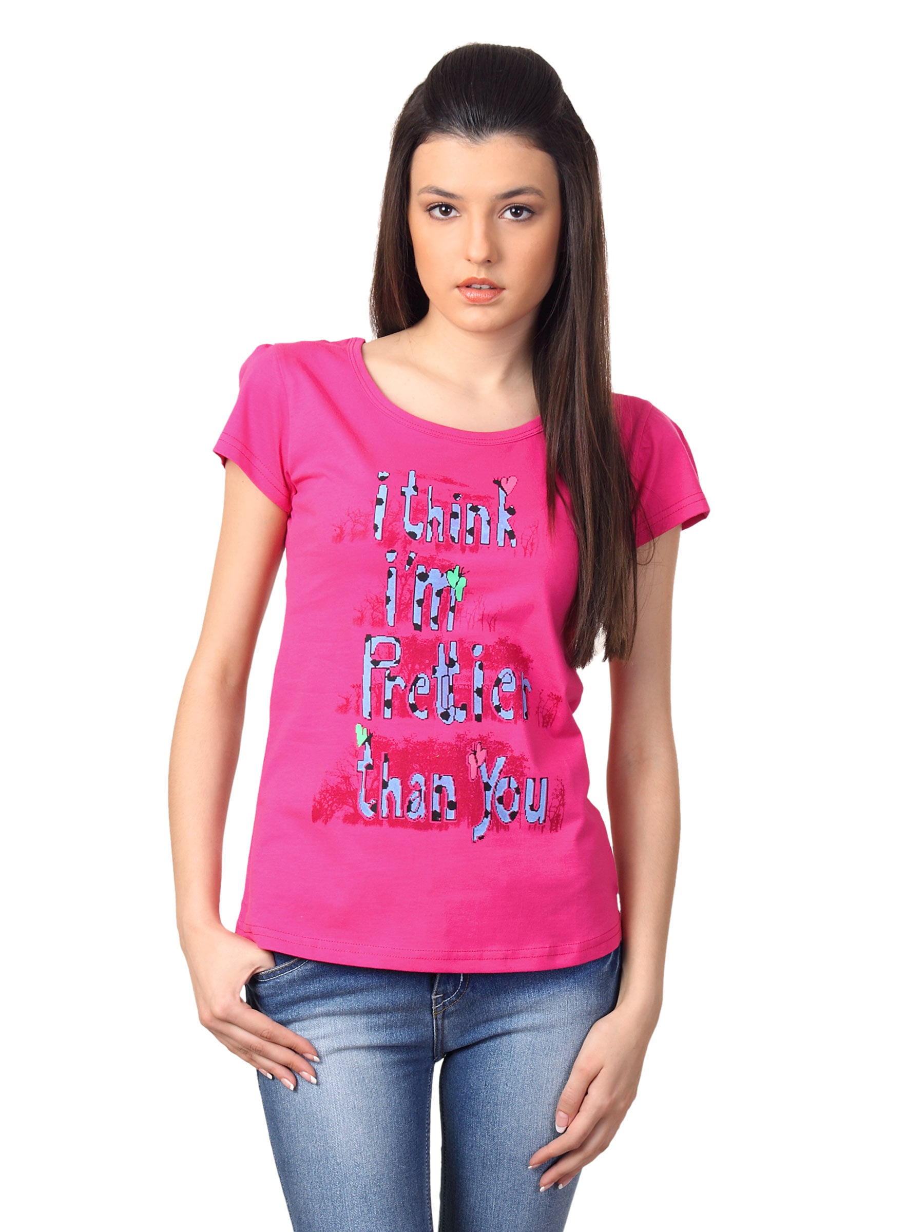 Tokyo Talkies Women Pink Top