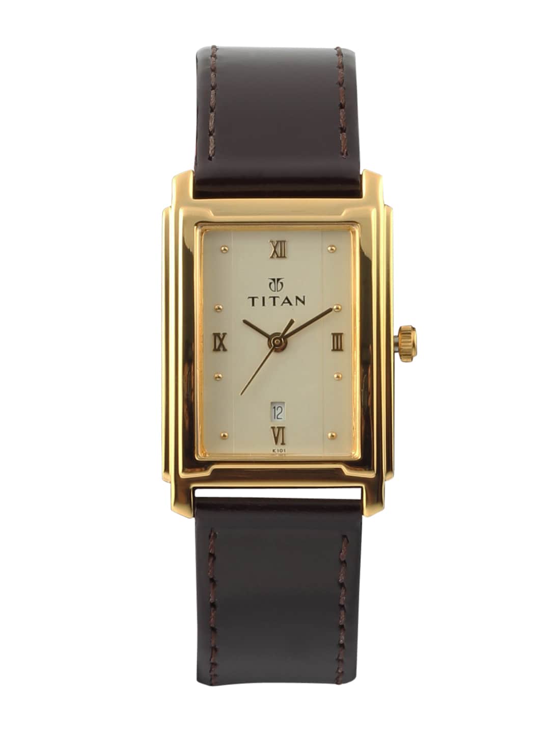 Titan Men White Dial Watch NB1956YL02