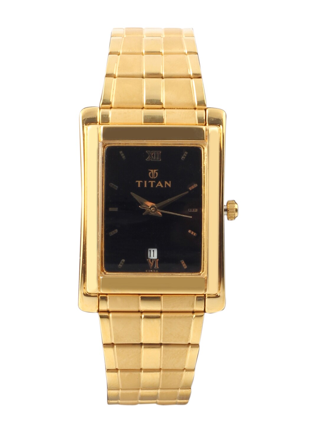 Titan Men Black Dial Watch NB9154YM05A
