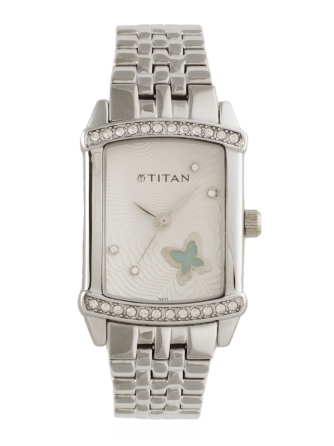 Titan Women White Dial Watch