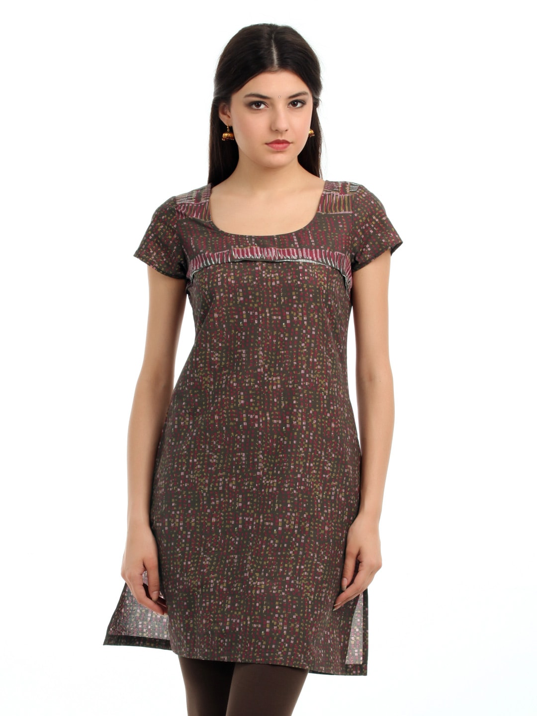 W Women Brown Kurta