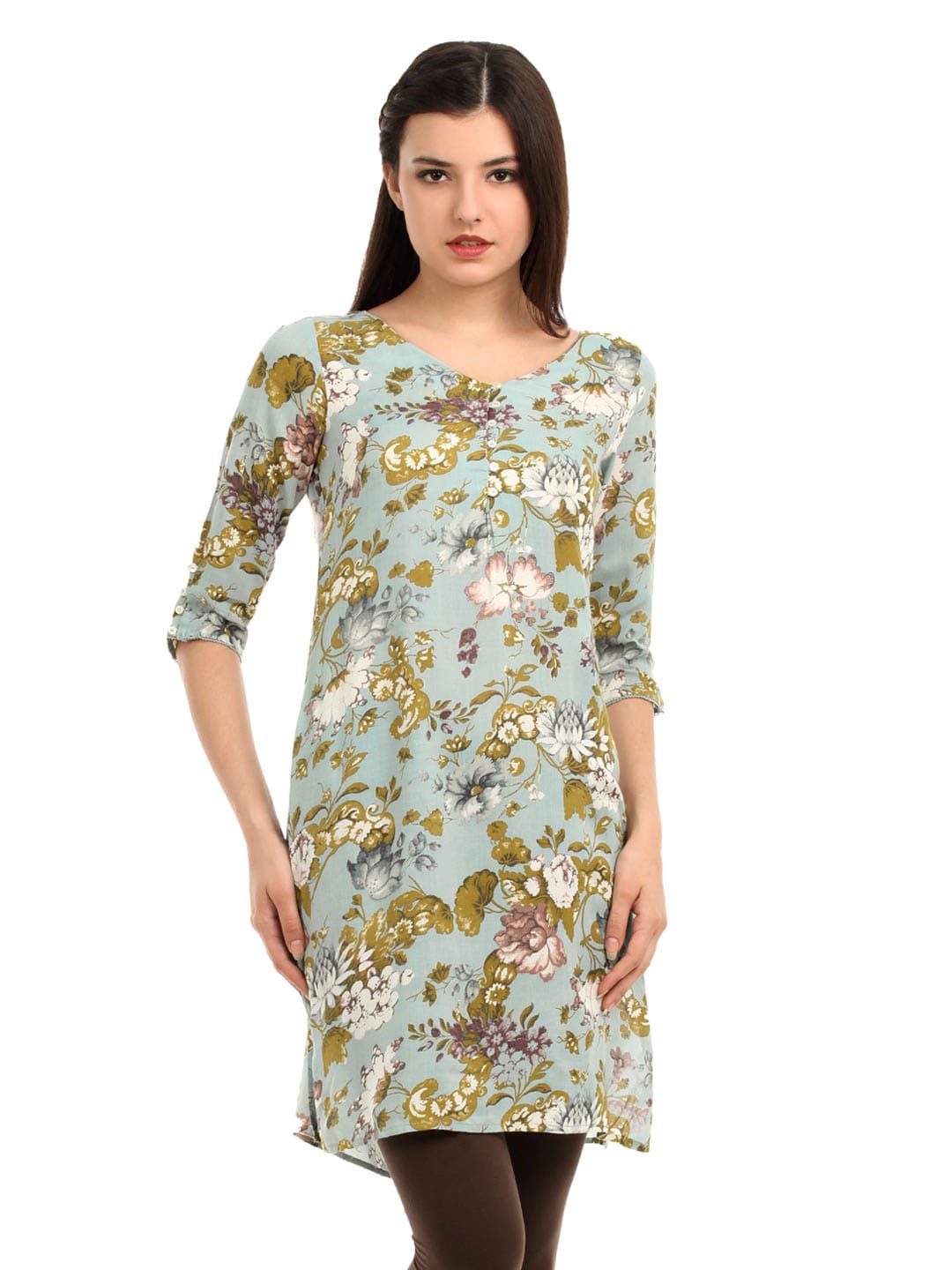 W Women Blue Kurta