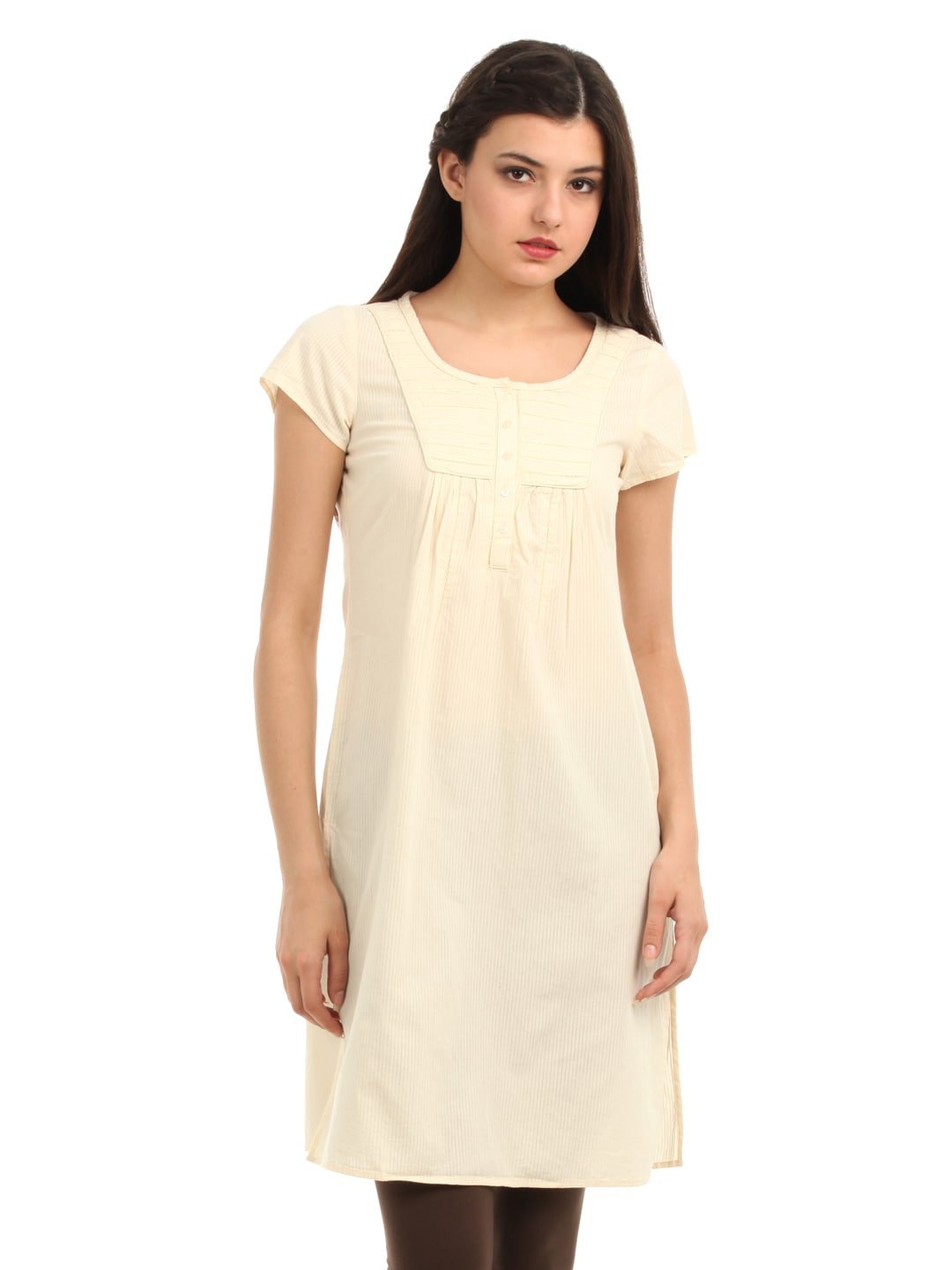 W Women Beige Kurta